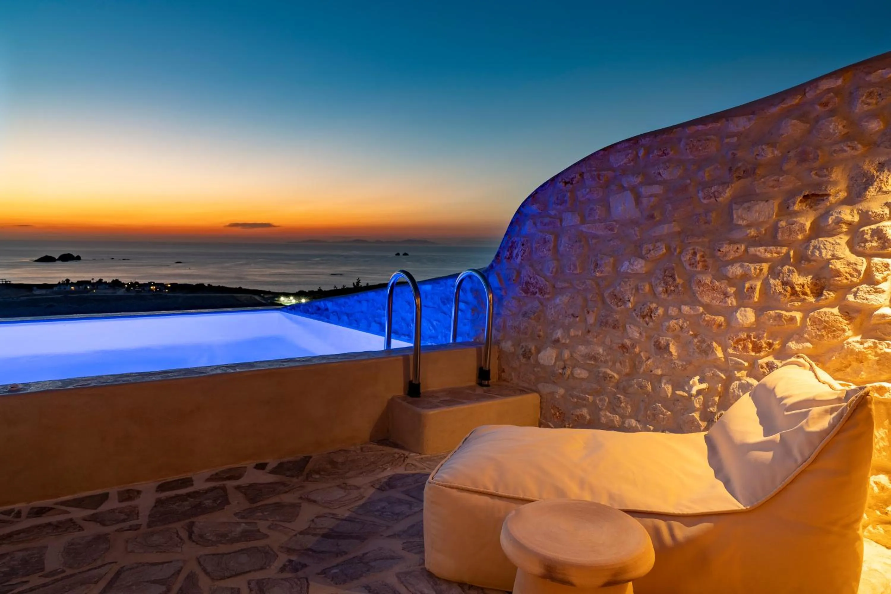 Swimming pool in Mythic Paros , Adults Only