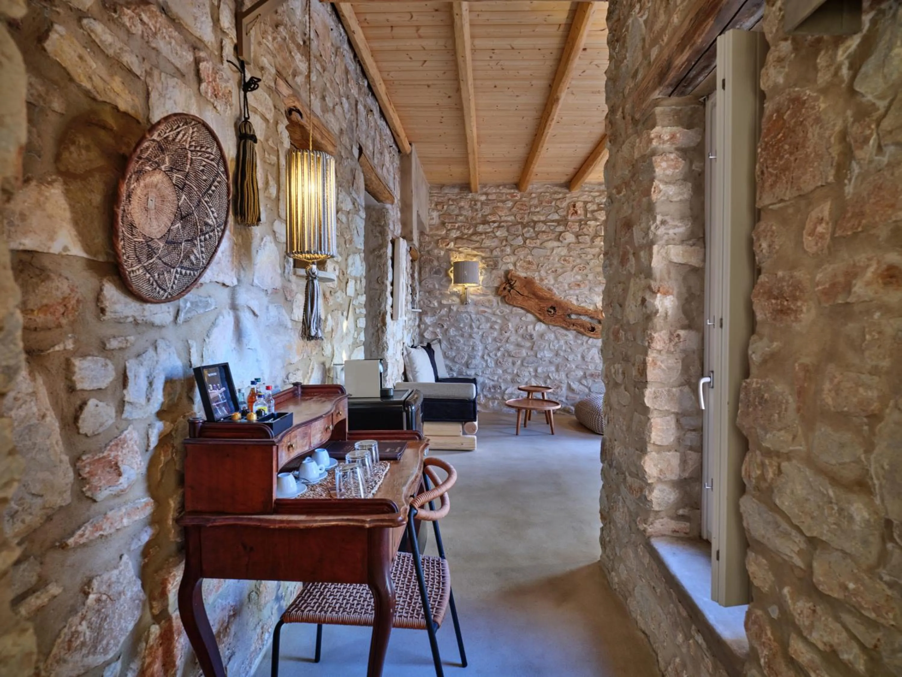 Living room in Mythic Paros , Adults Only