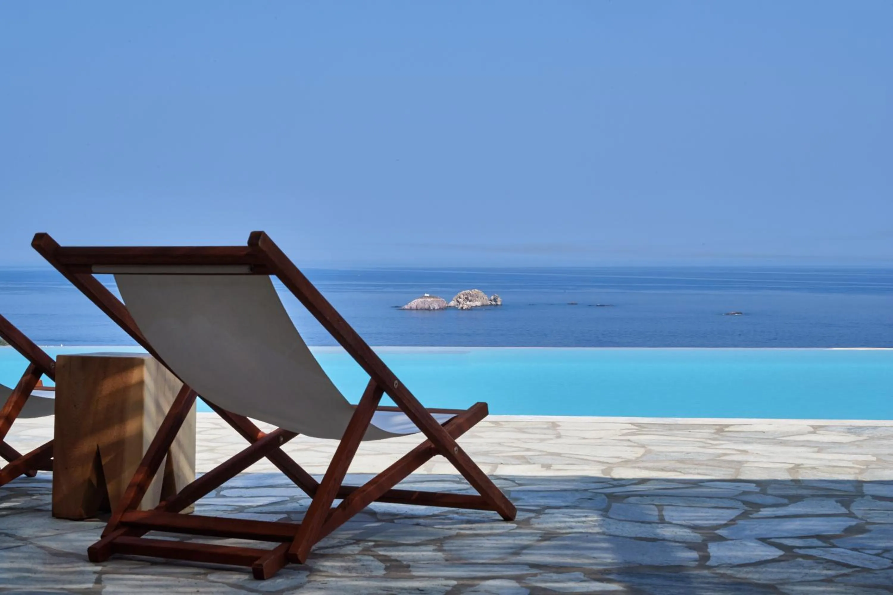 Swimming pool in Mythic Paros , Adults Only