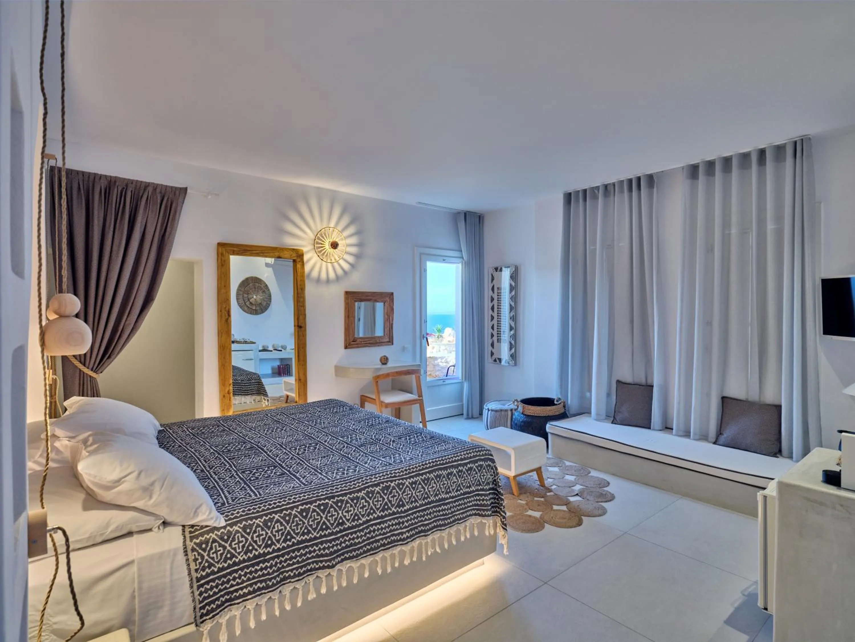 Photo of the whole room, Bed in Mythic Paros , Adults Only