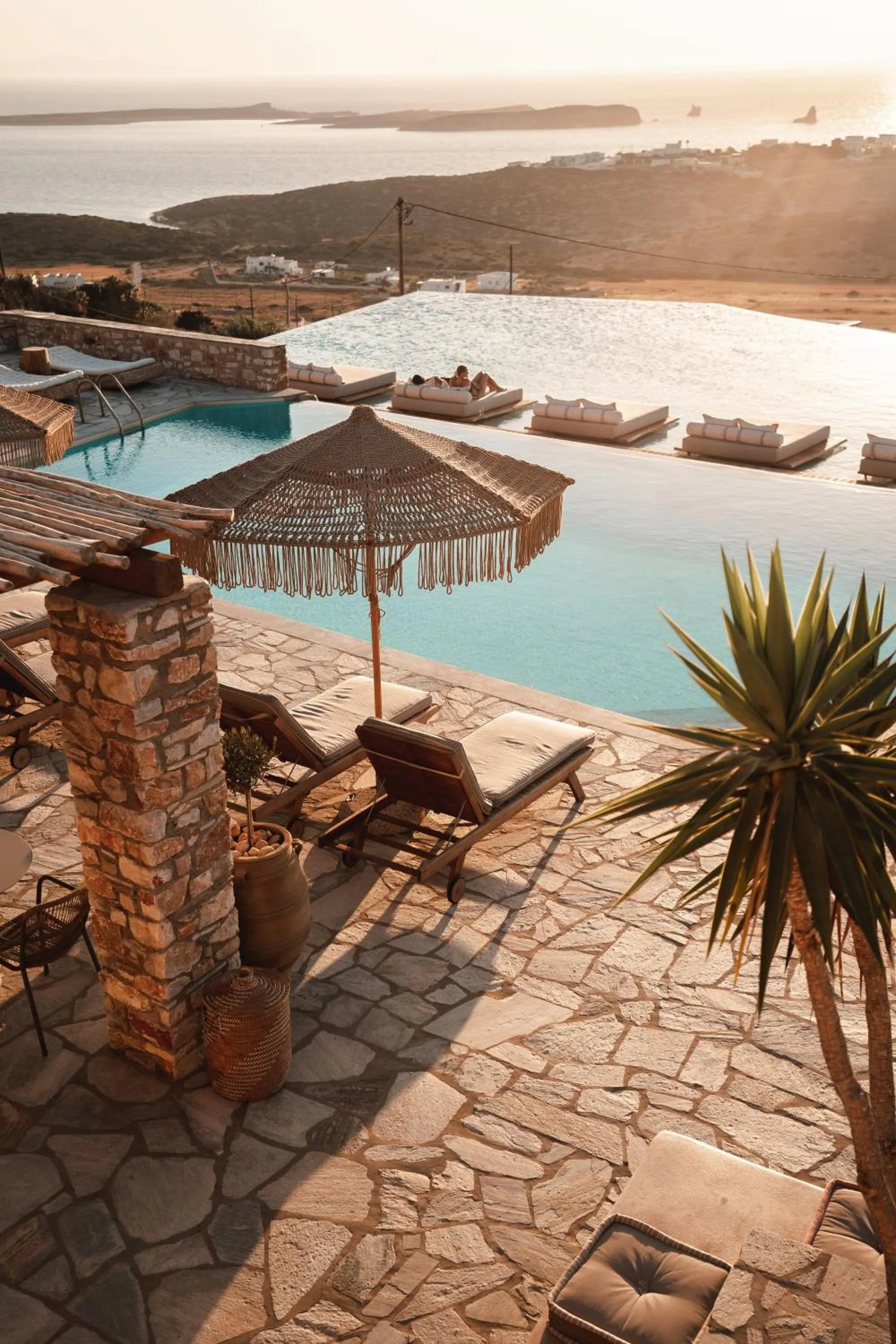 Swimming pool in Mythic Paros , Adults Only