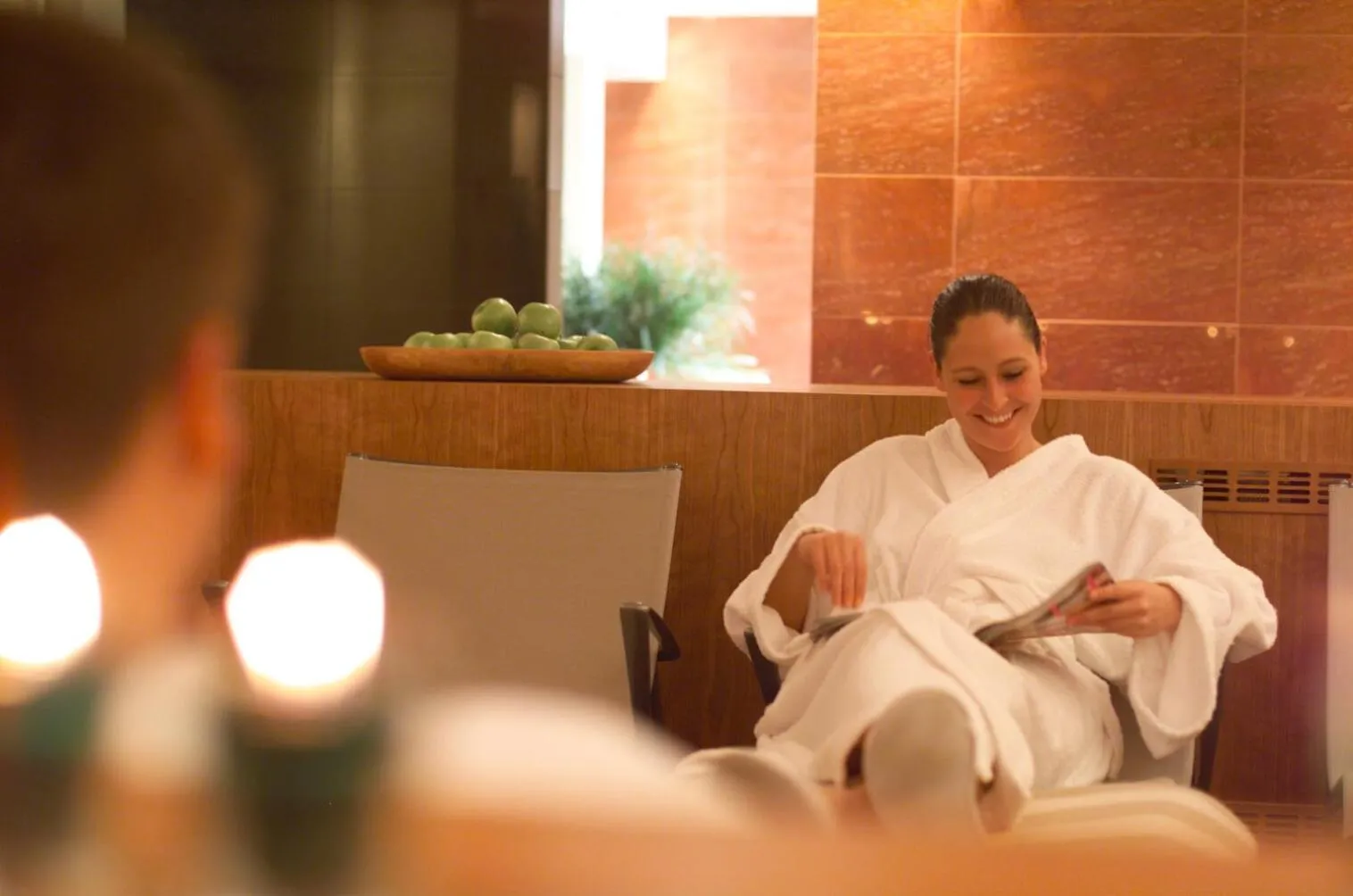 Sauna in Hotel Haus am Meer