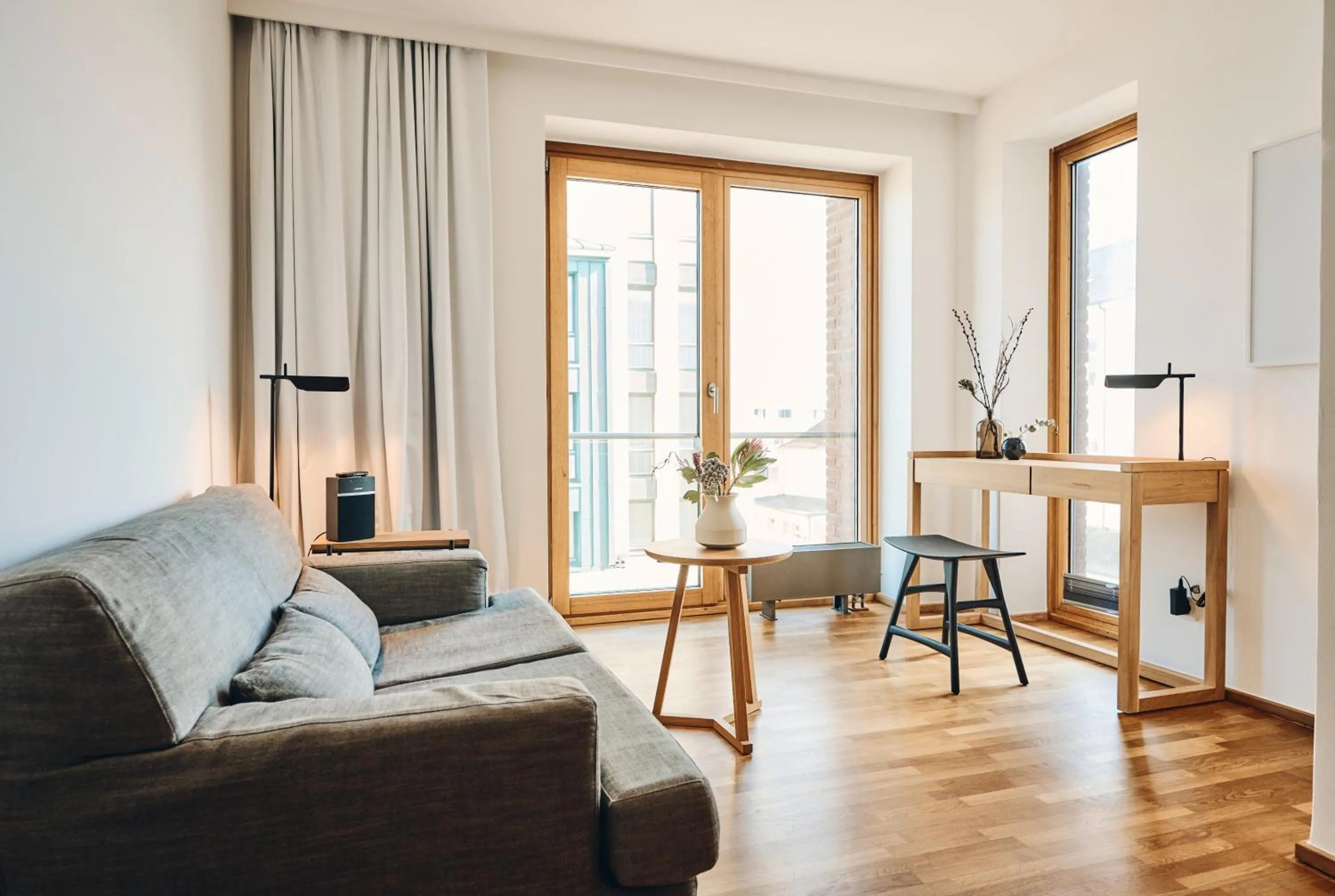 Living room in Hotel Haus am Meer