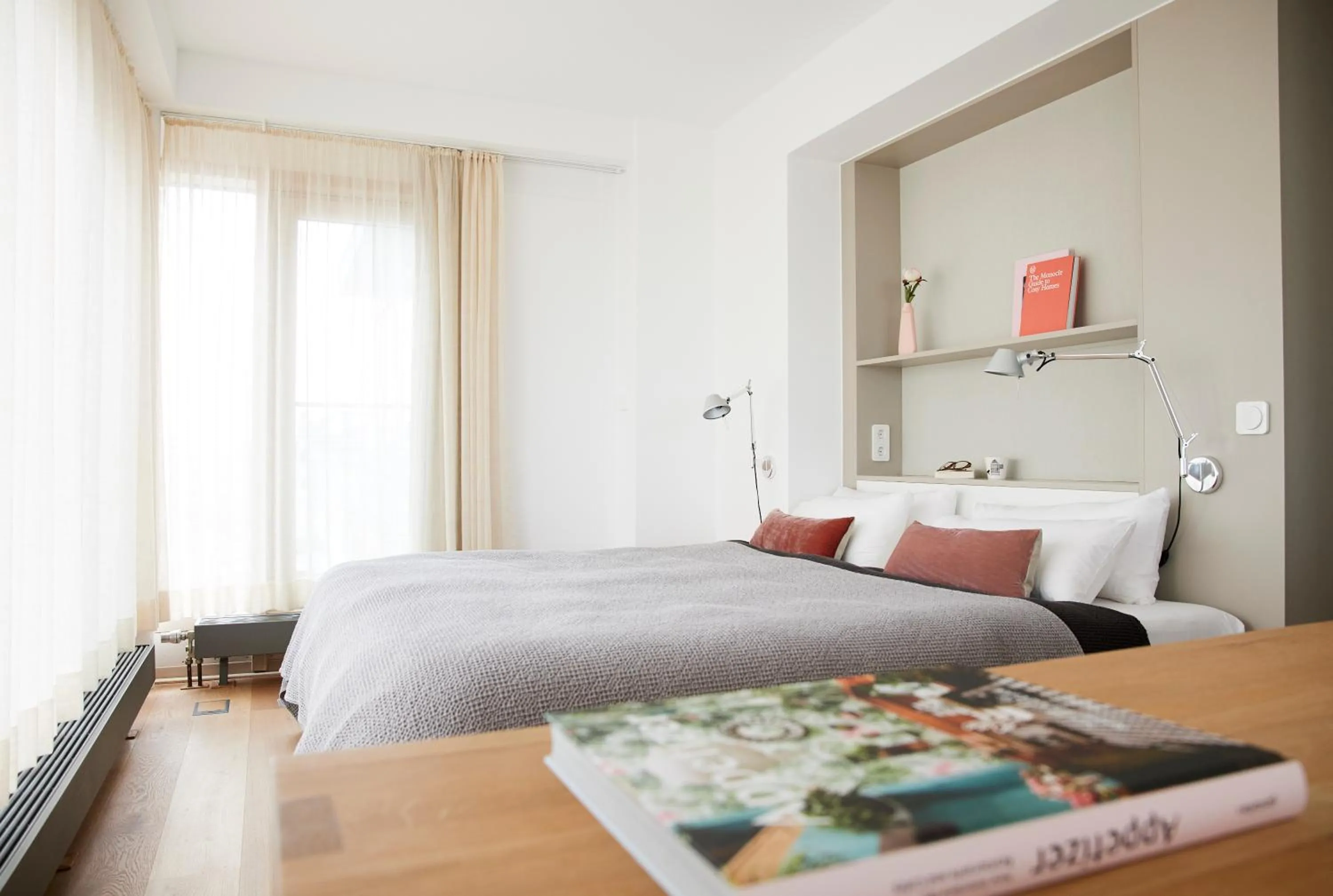 Bed in Hotel Haus am Meer