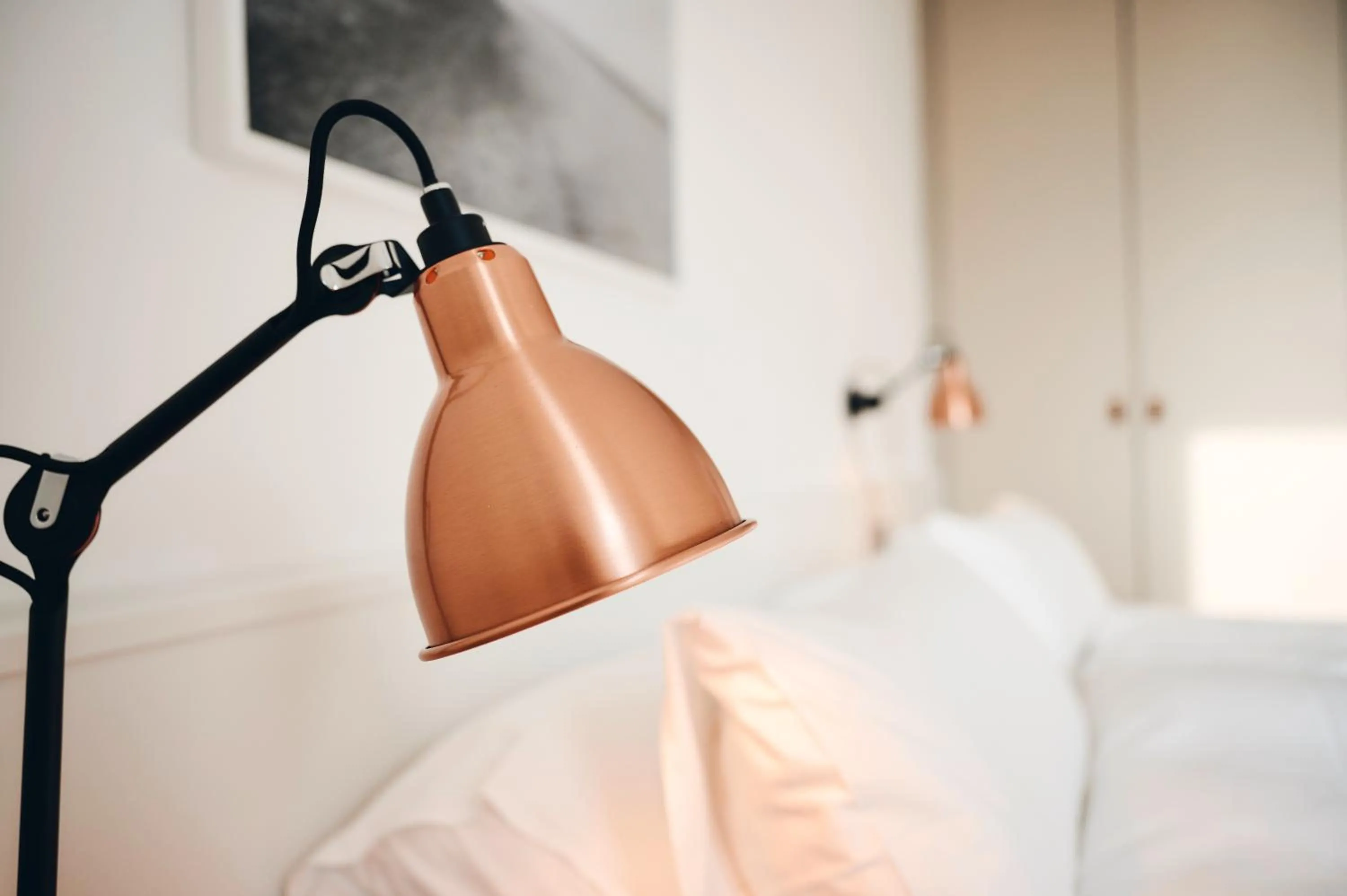 Bed in Hotel Haus am Meer