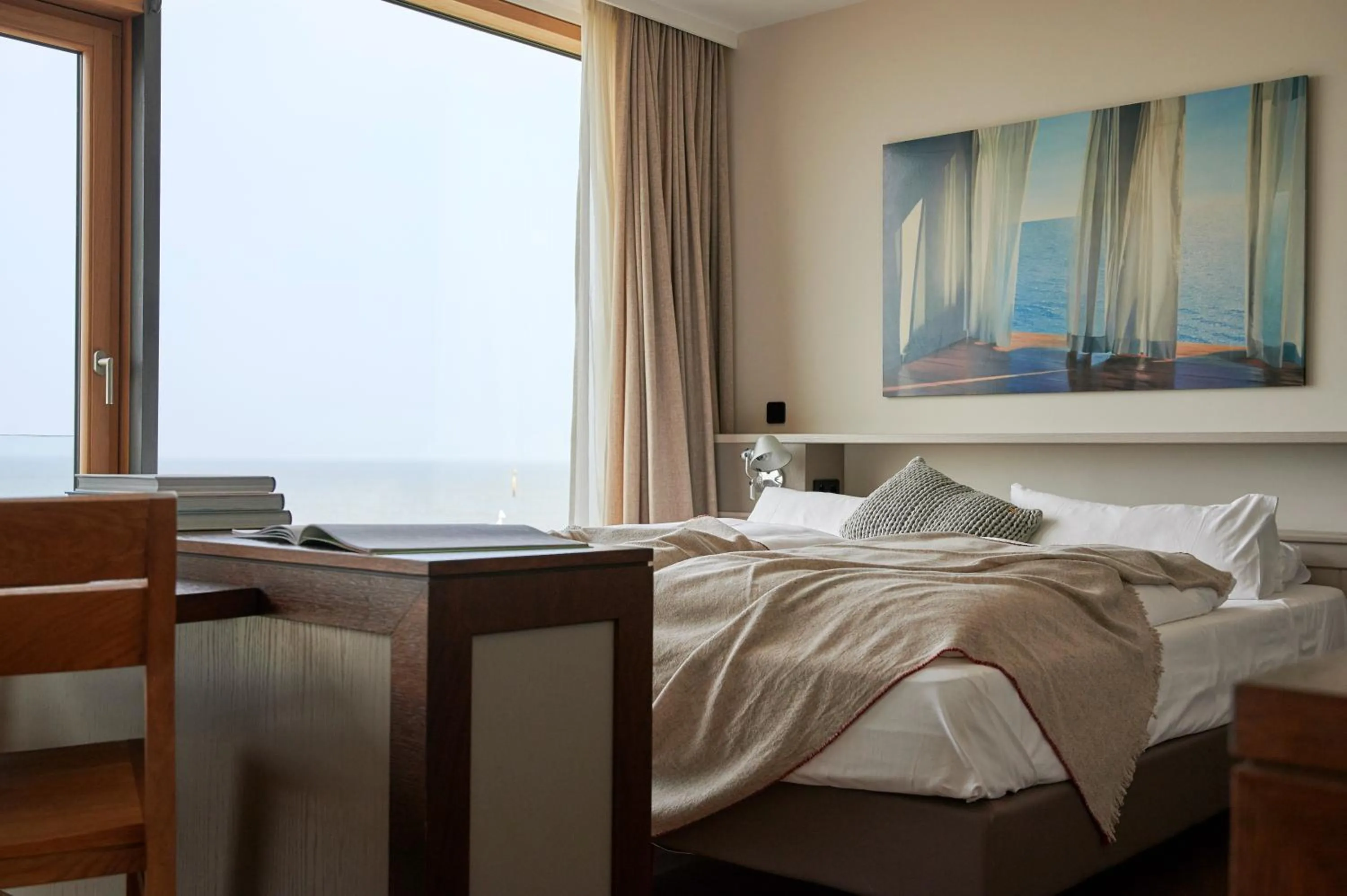 Photo of the whole room, Bed in Hotel Haus am Meer