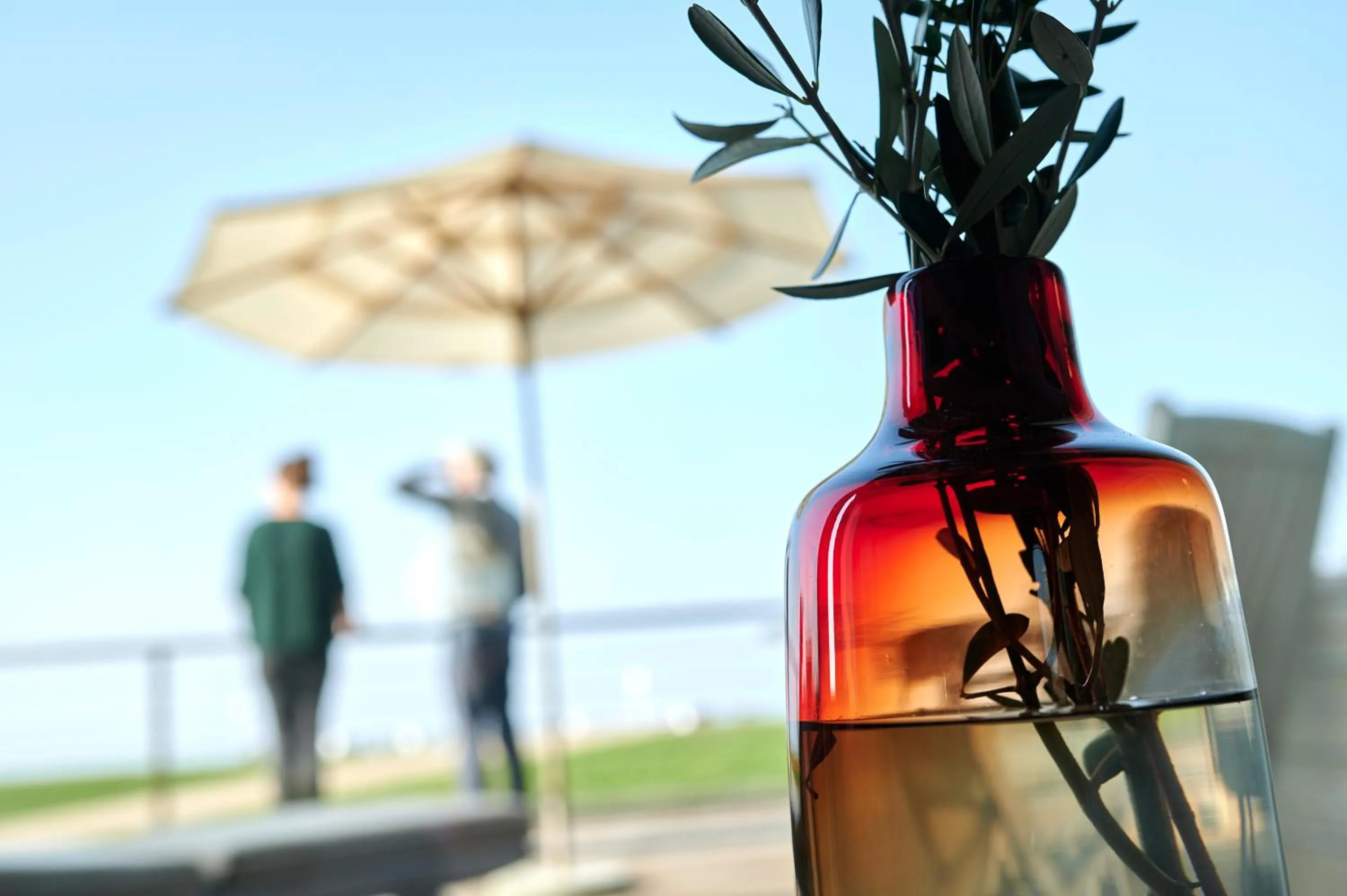 Sea view in Hotel Haus am Meer