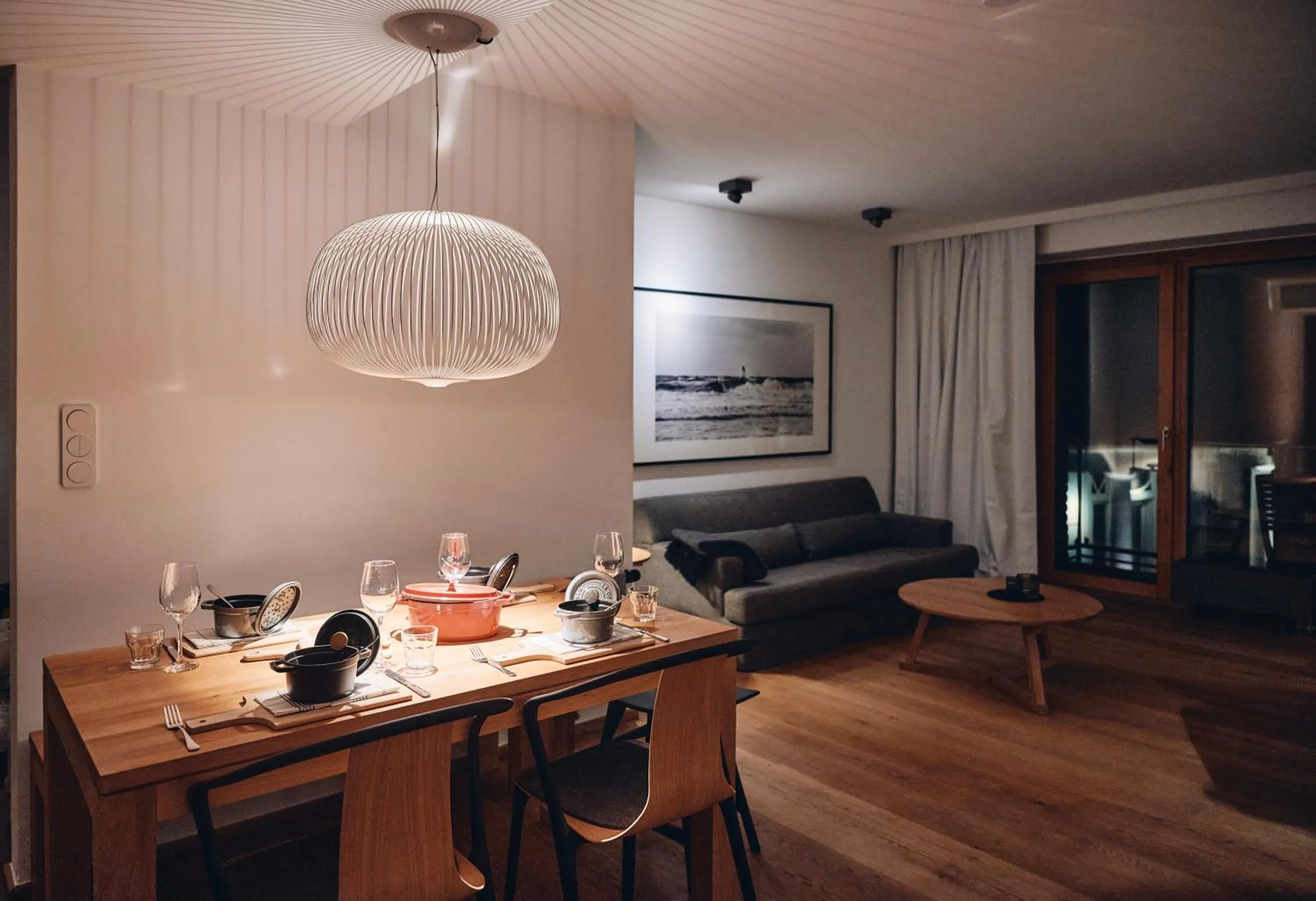 Living room in Hotel Haus am Meer