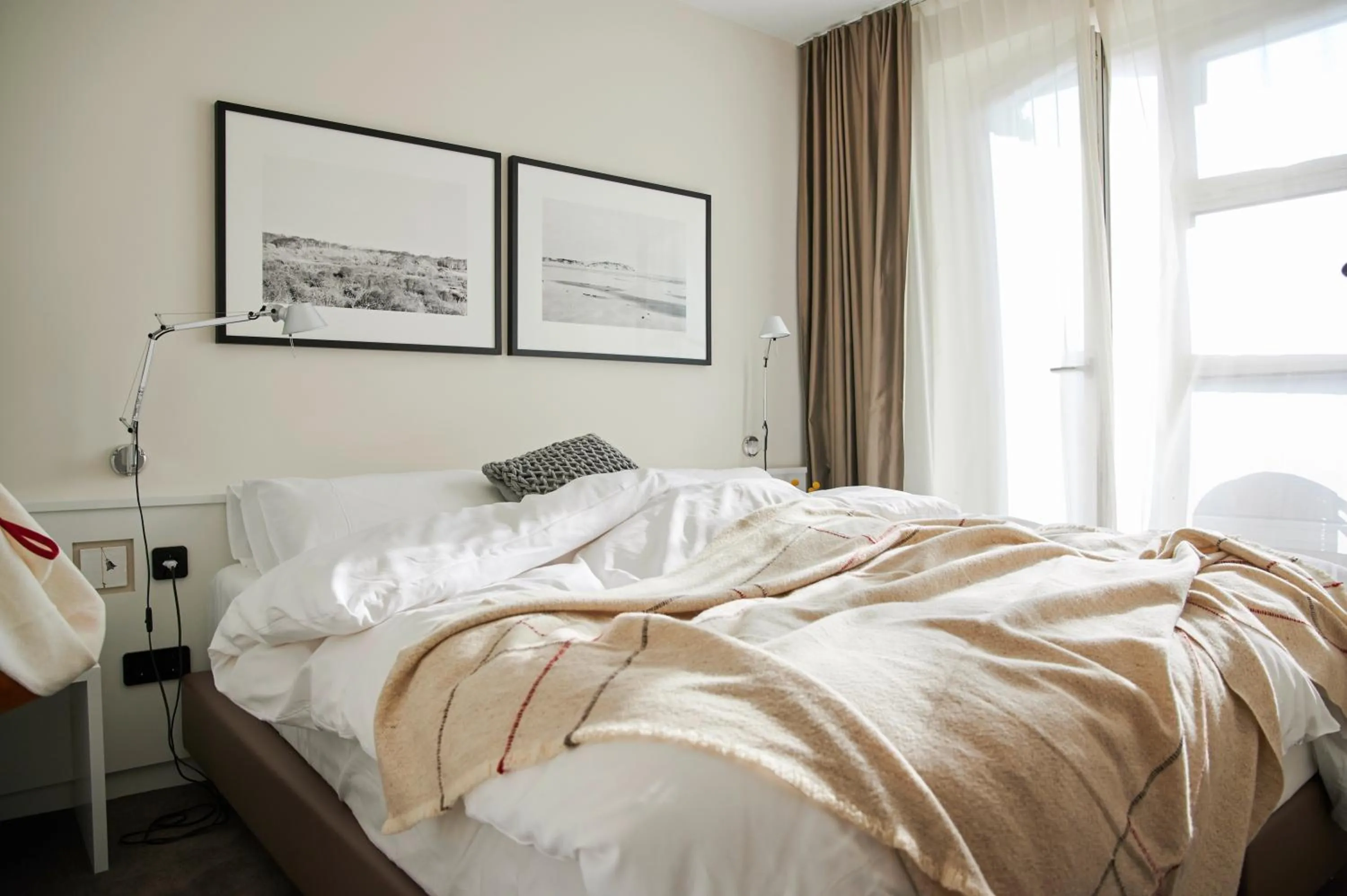 Photo of the whole room, Bed in Hotel Haus am Meer