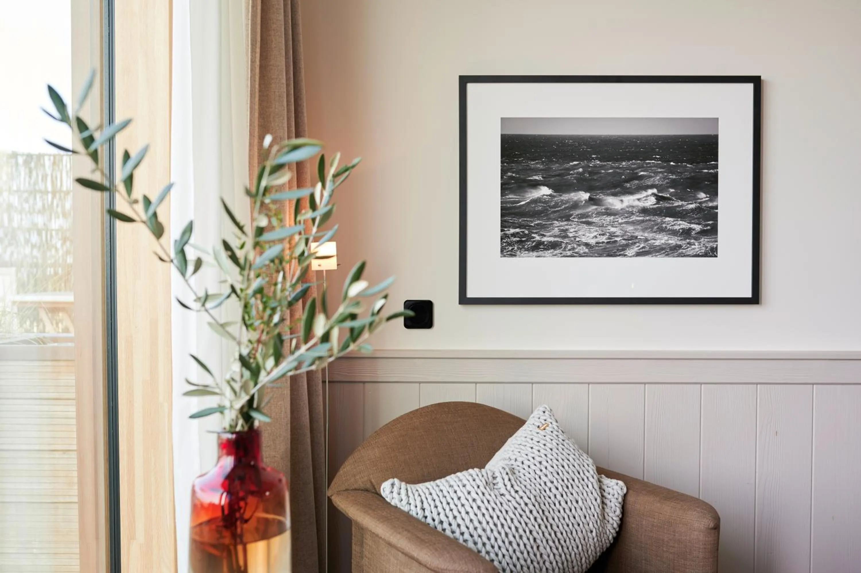 Decorative detail in Hotel Haus am Meer