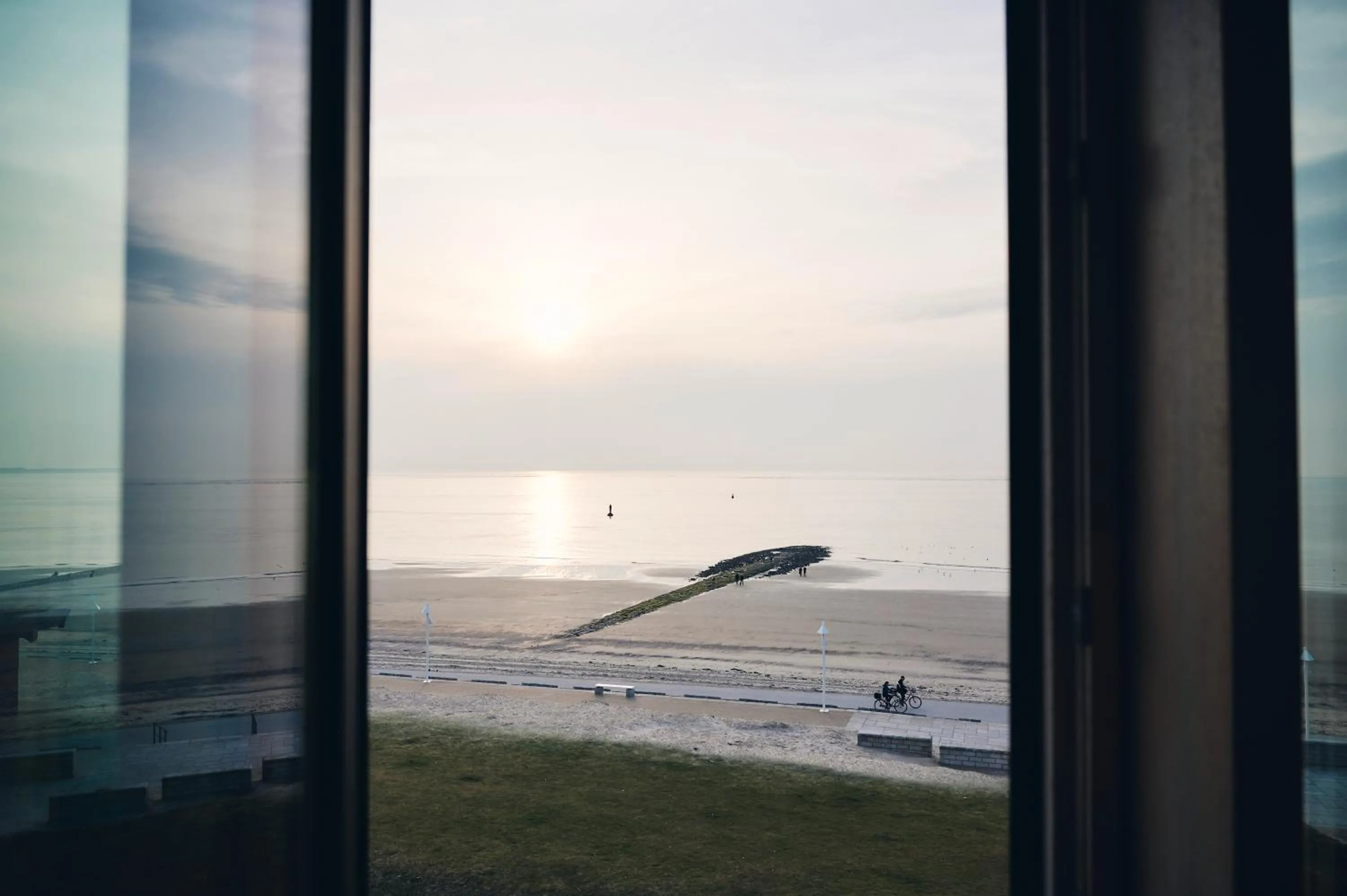 Sea view in Hotel Haus am Meer
