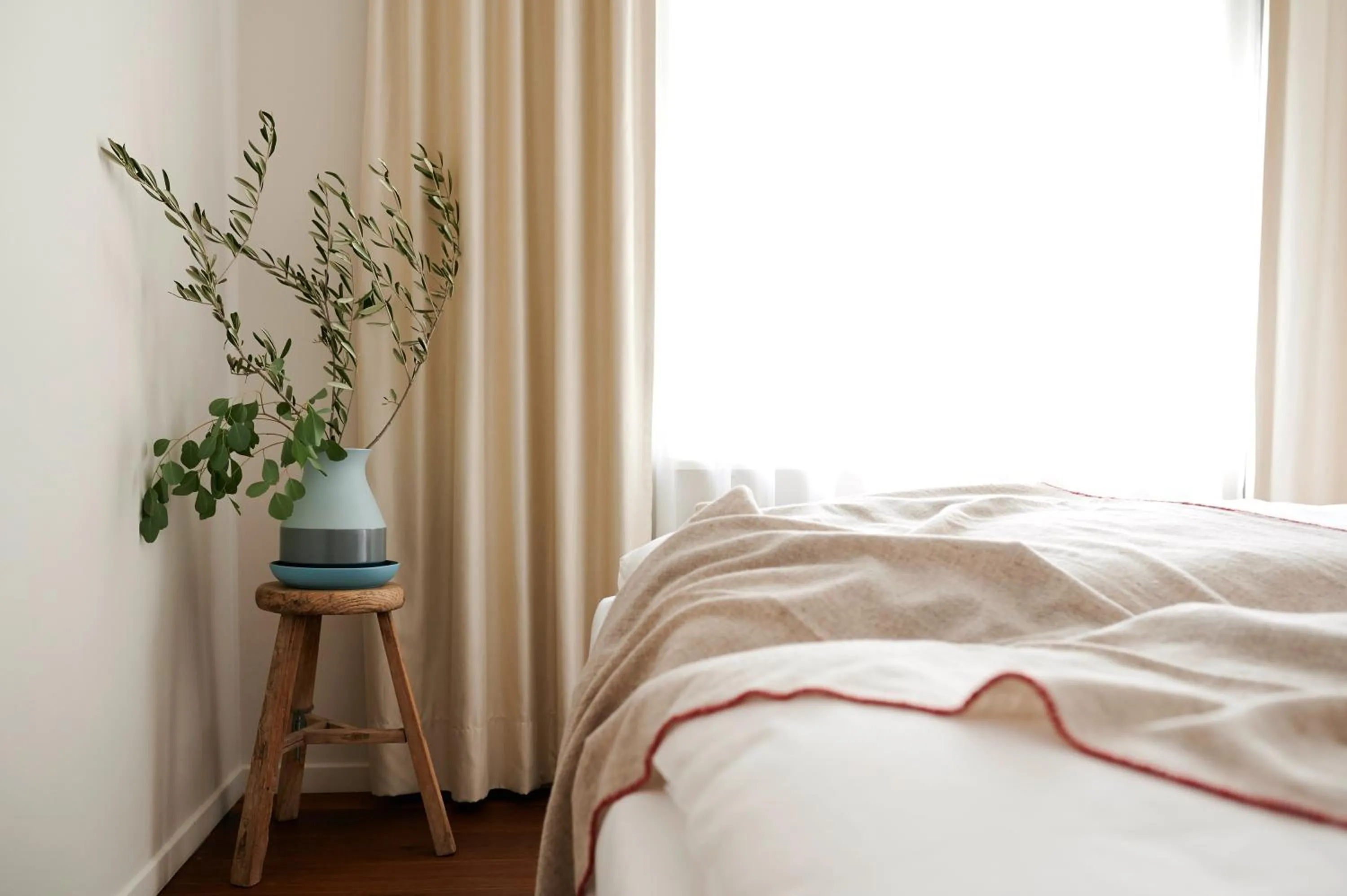 Bed in Hotel Haus am Meer
