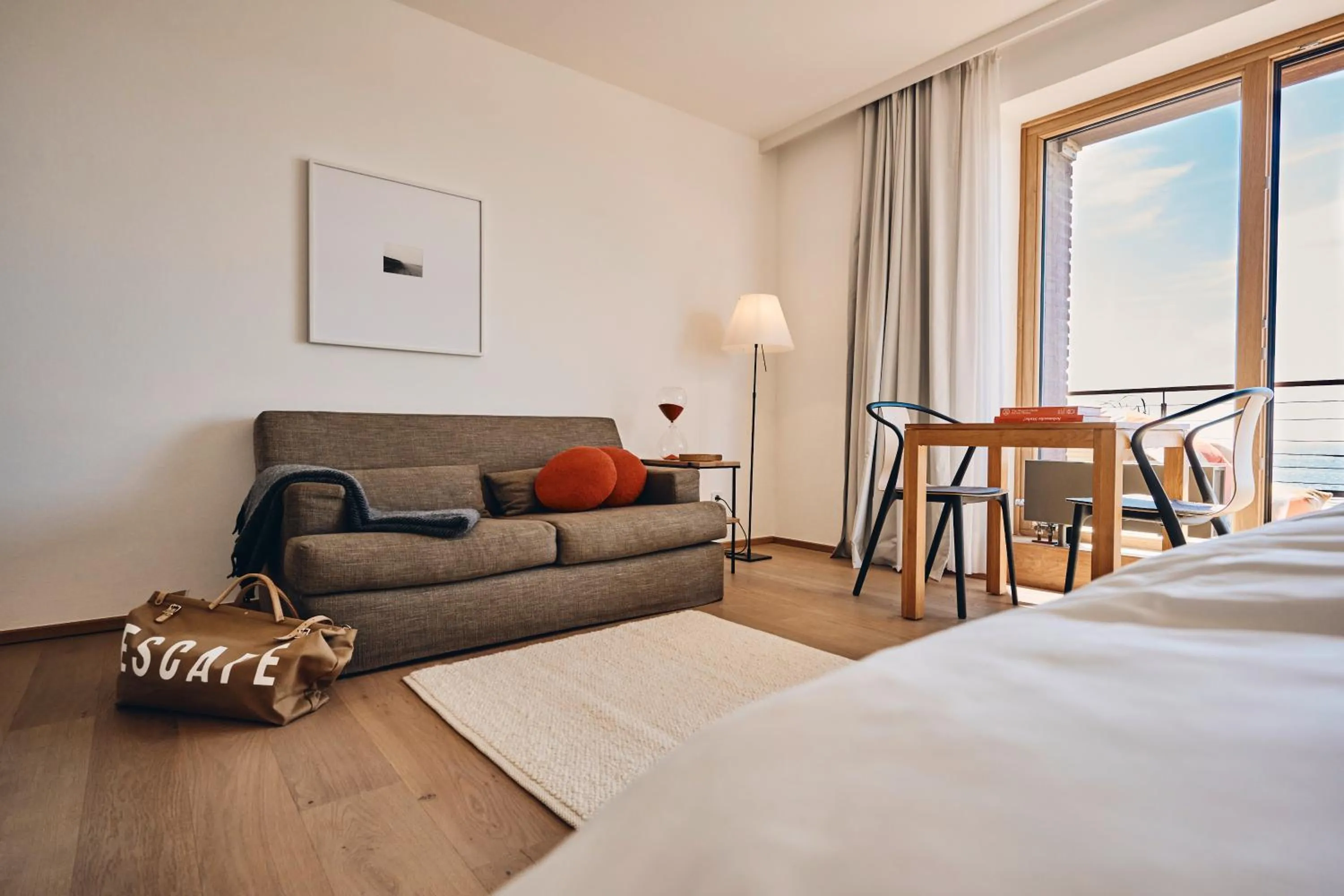 Photo of the whole room, Bed in Hotel Haus am Meer