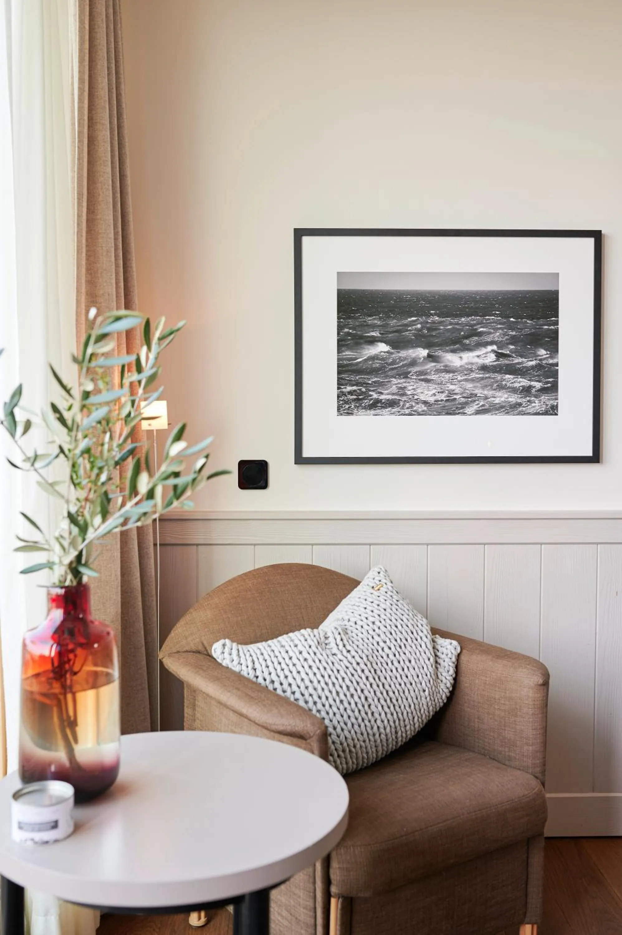 Decorative detail in Hotel Haus am Meer