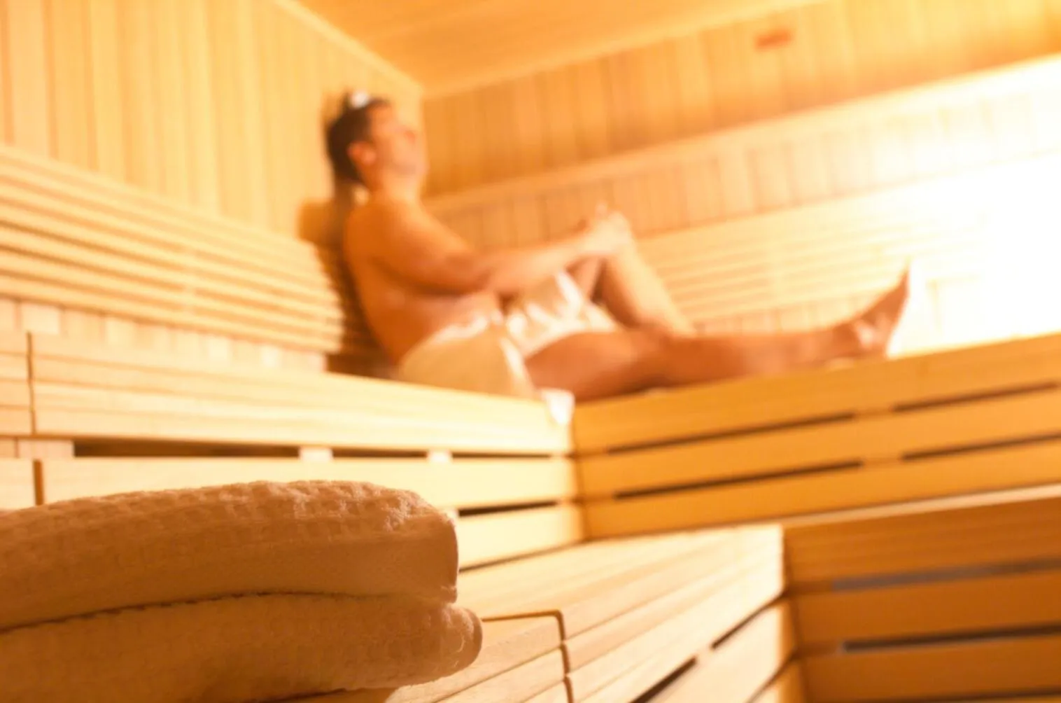 Sauna in Hotel Haus am Meer