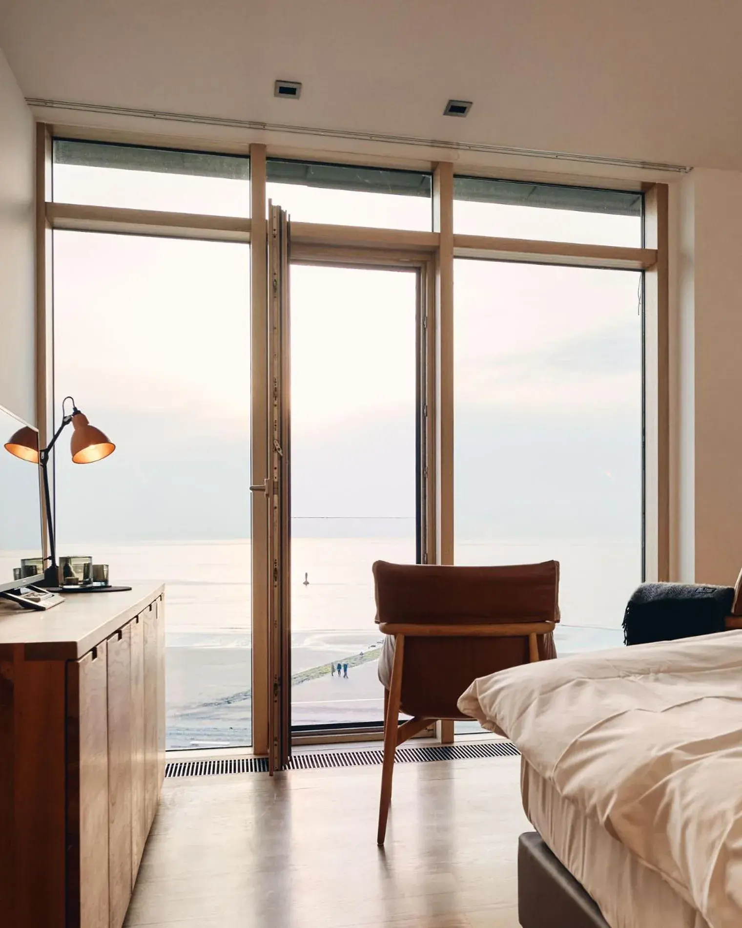 Double room on the panorama floor facing the sea side - Rodehuus in Hotel Haus am Meer Double room on the panorama floor facing the sea side - Rodehuus in Hotel Haus am Meer