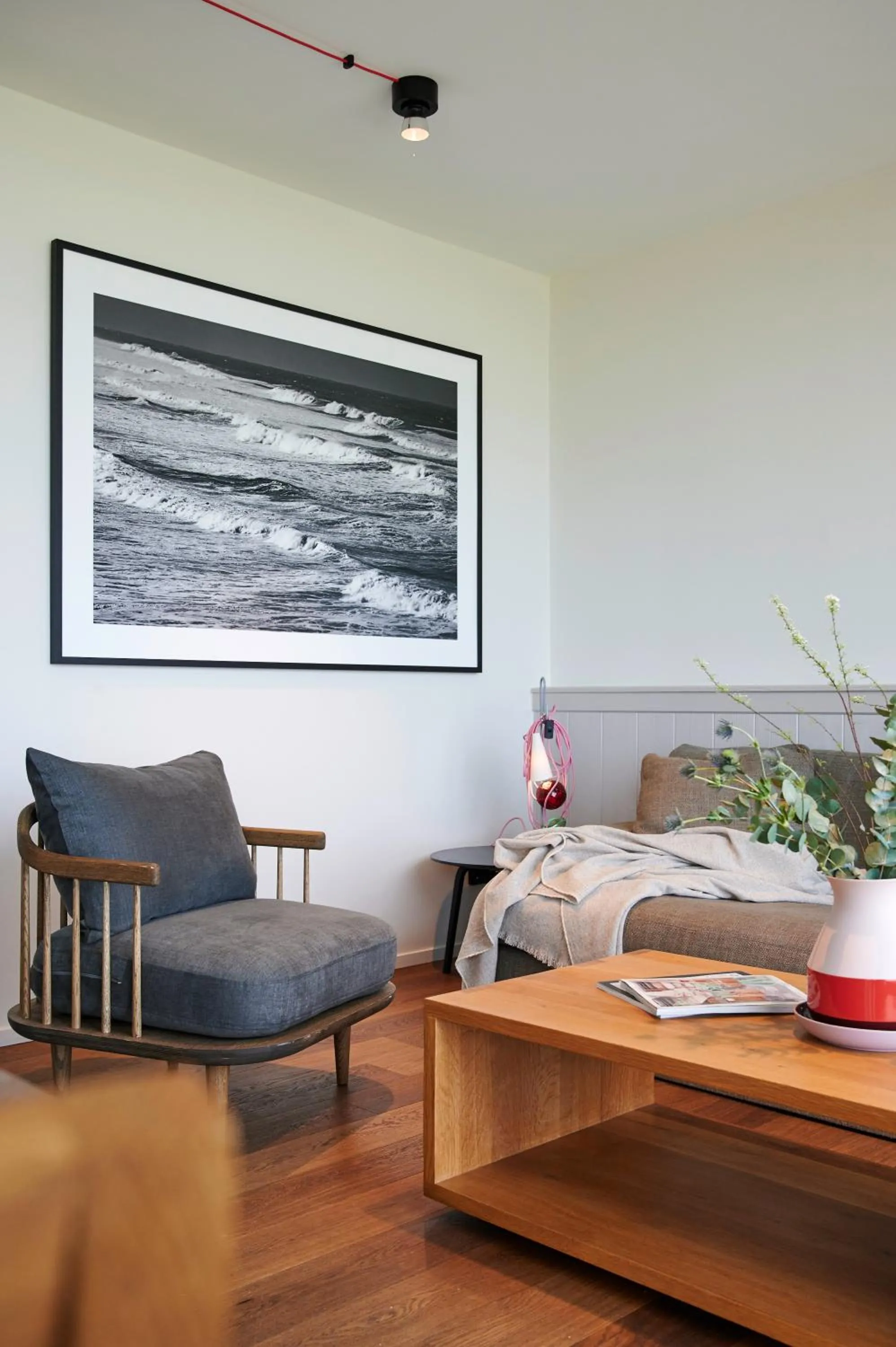 Living room in Hotel Haus am Meer