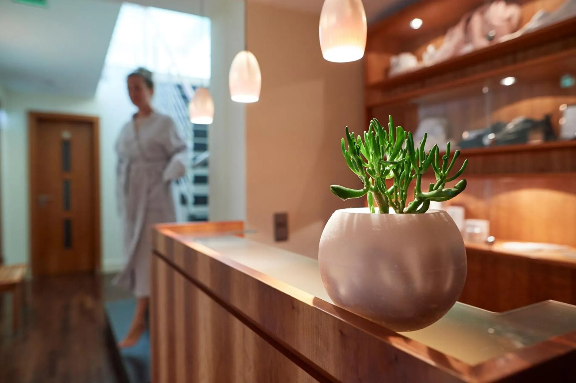Spa and wellness centre/facilities in Hotel Haus am Meer