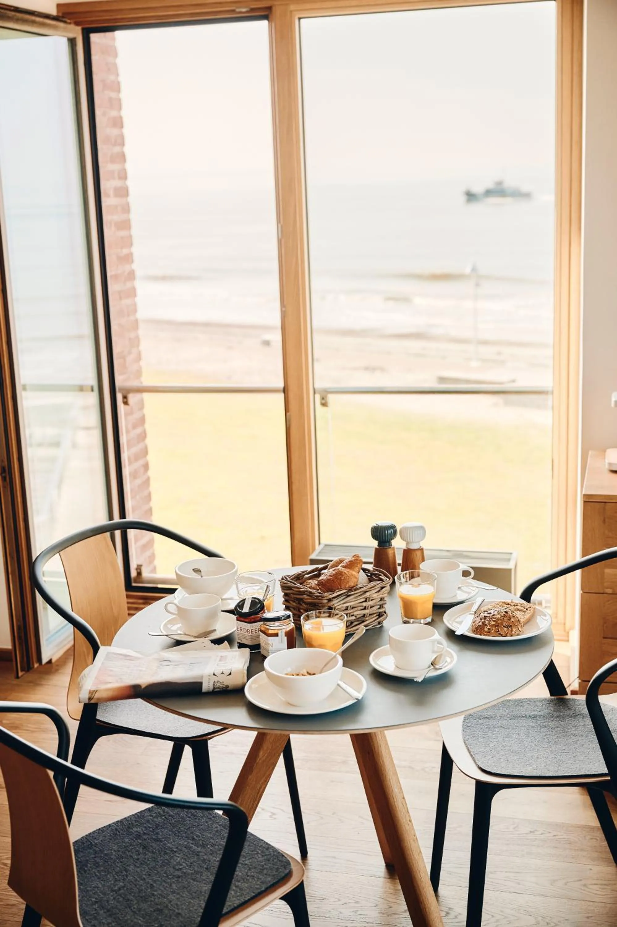 Sea view in Hotel Haus am Meer