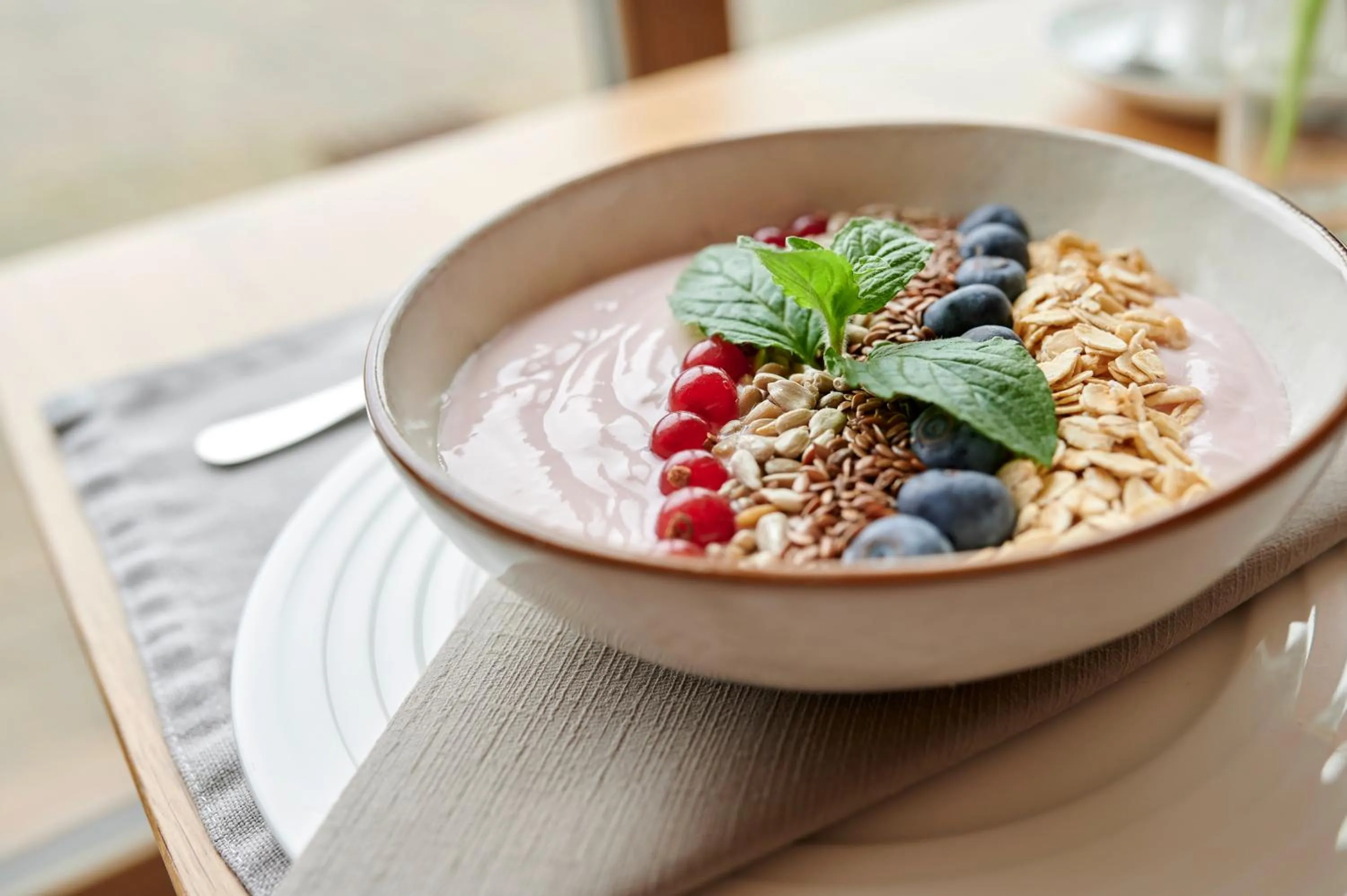 Buffet breakfast in Hotel Haus am Meer