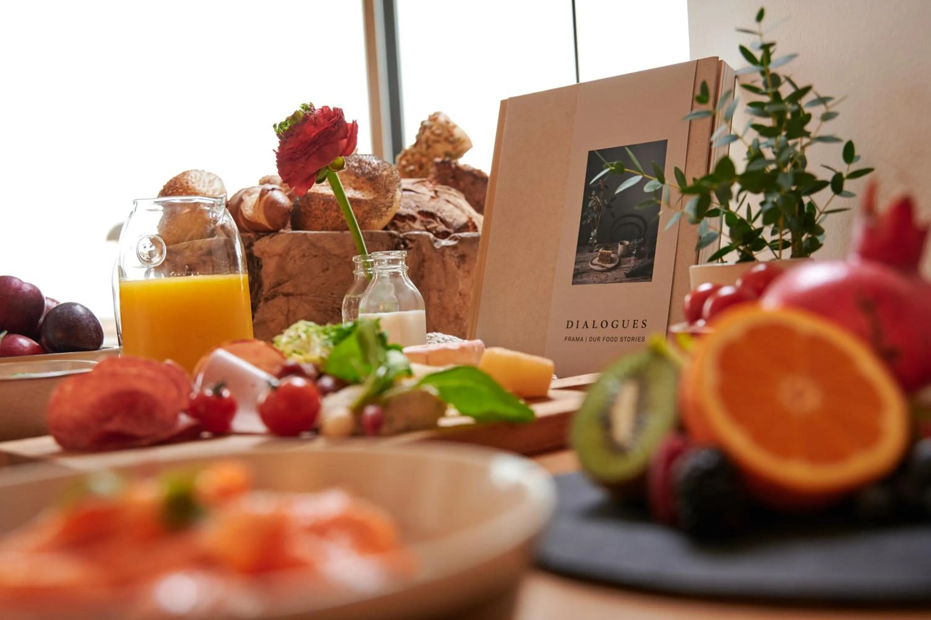 Buffet breakfast in Hotel Haus am Meer