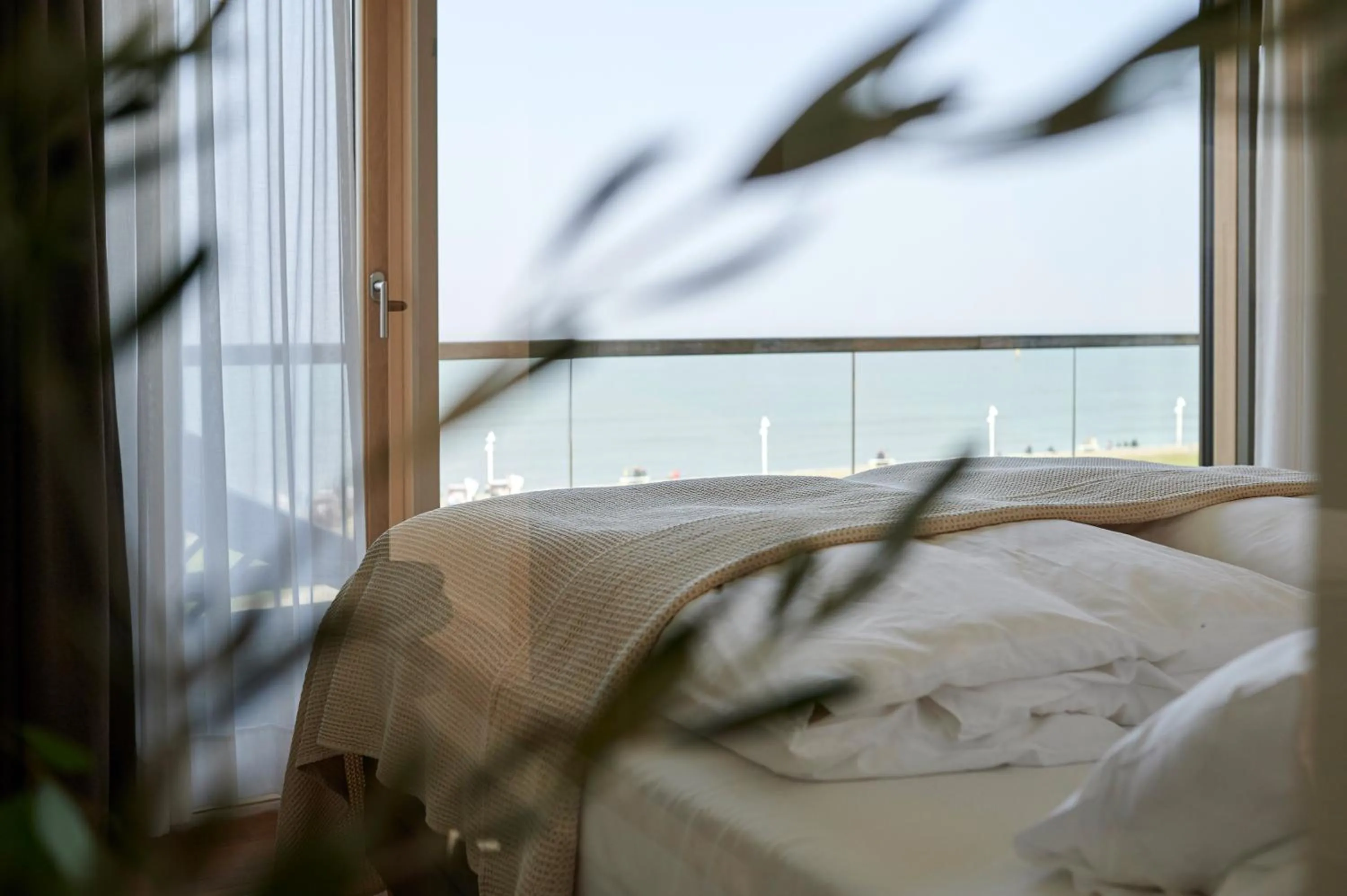 Photo of the whole room, Bed in Hotel Haus am Meer