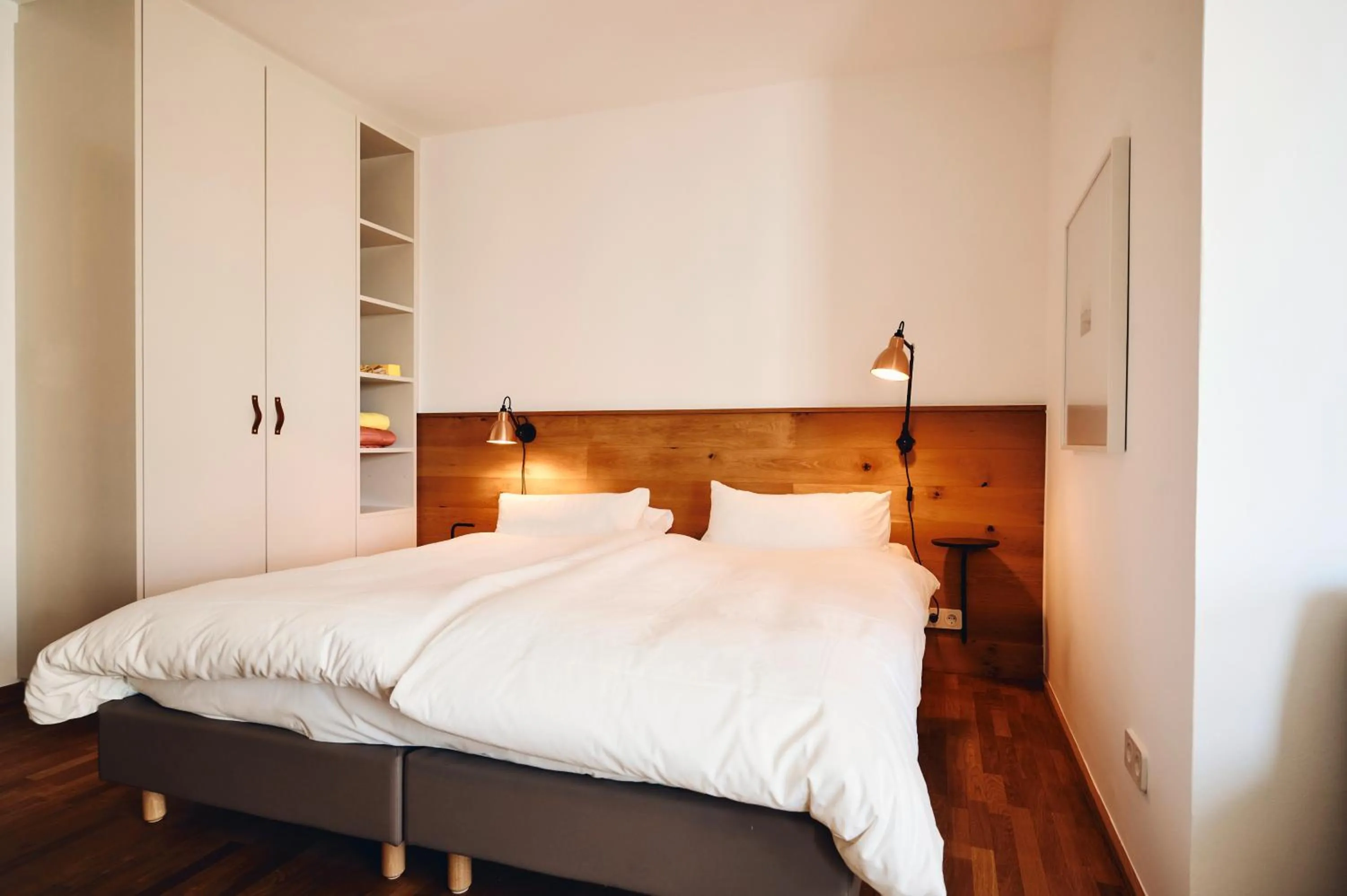 Photo of the whole room, Bed in Hotel Haus am Meer