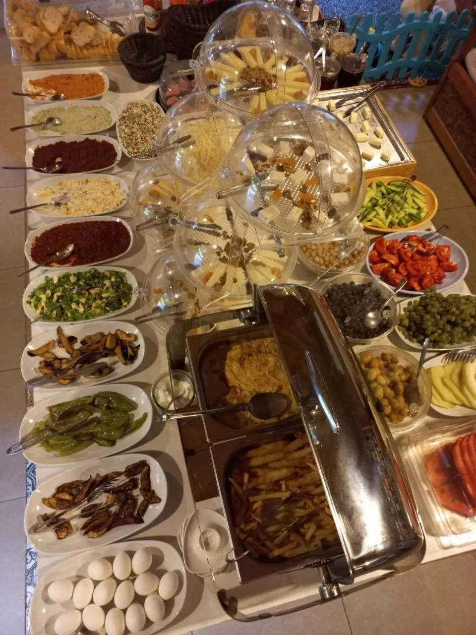 Buffet breakfast in Elly's Home