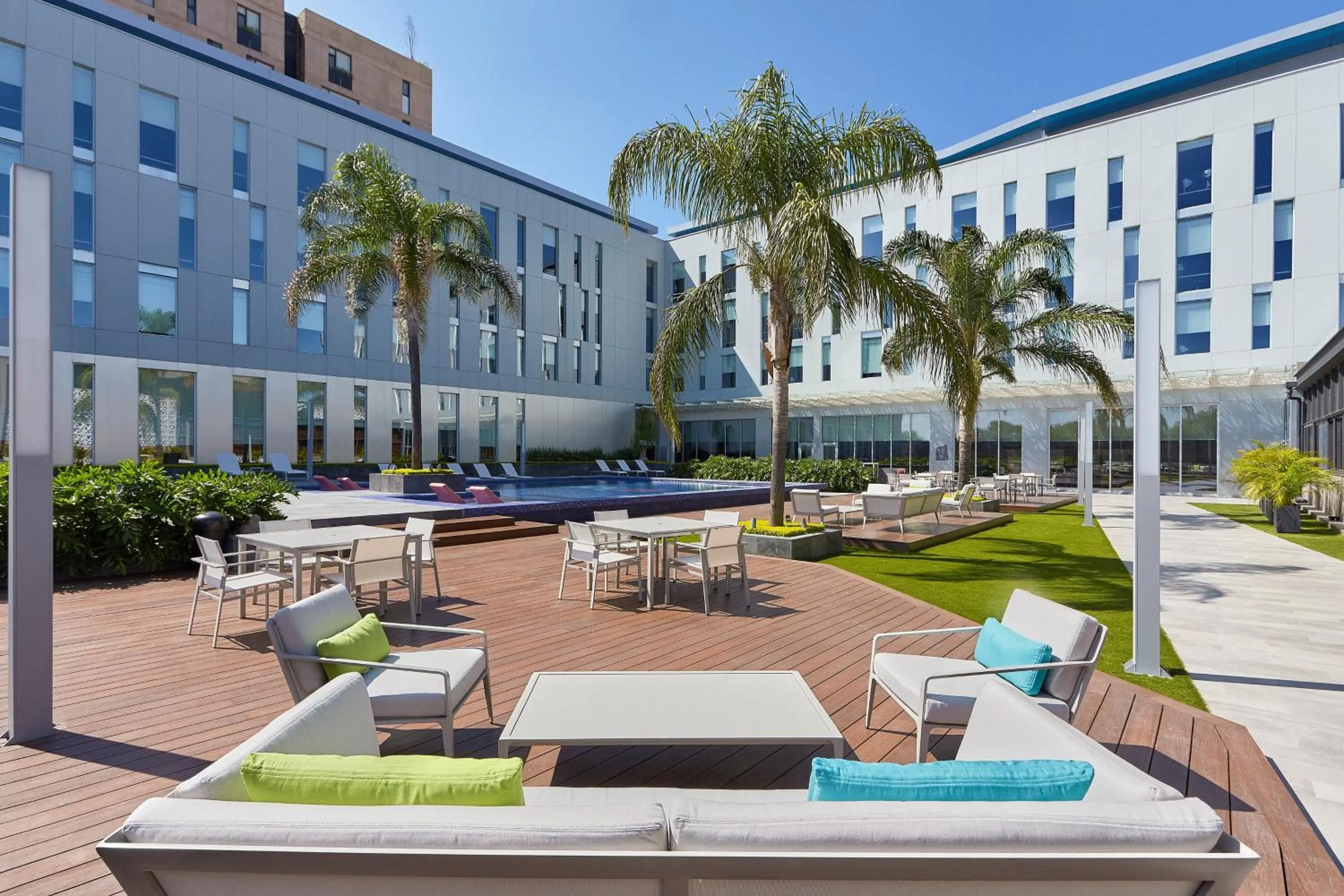 Fitness centre/facilities in Aloft Queretaro