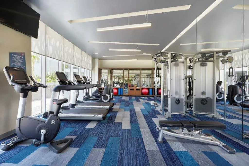 Fitness centre/facilities in Aloft Queretaro
