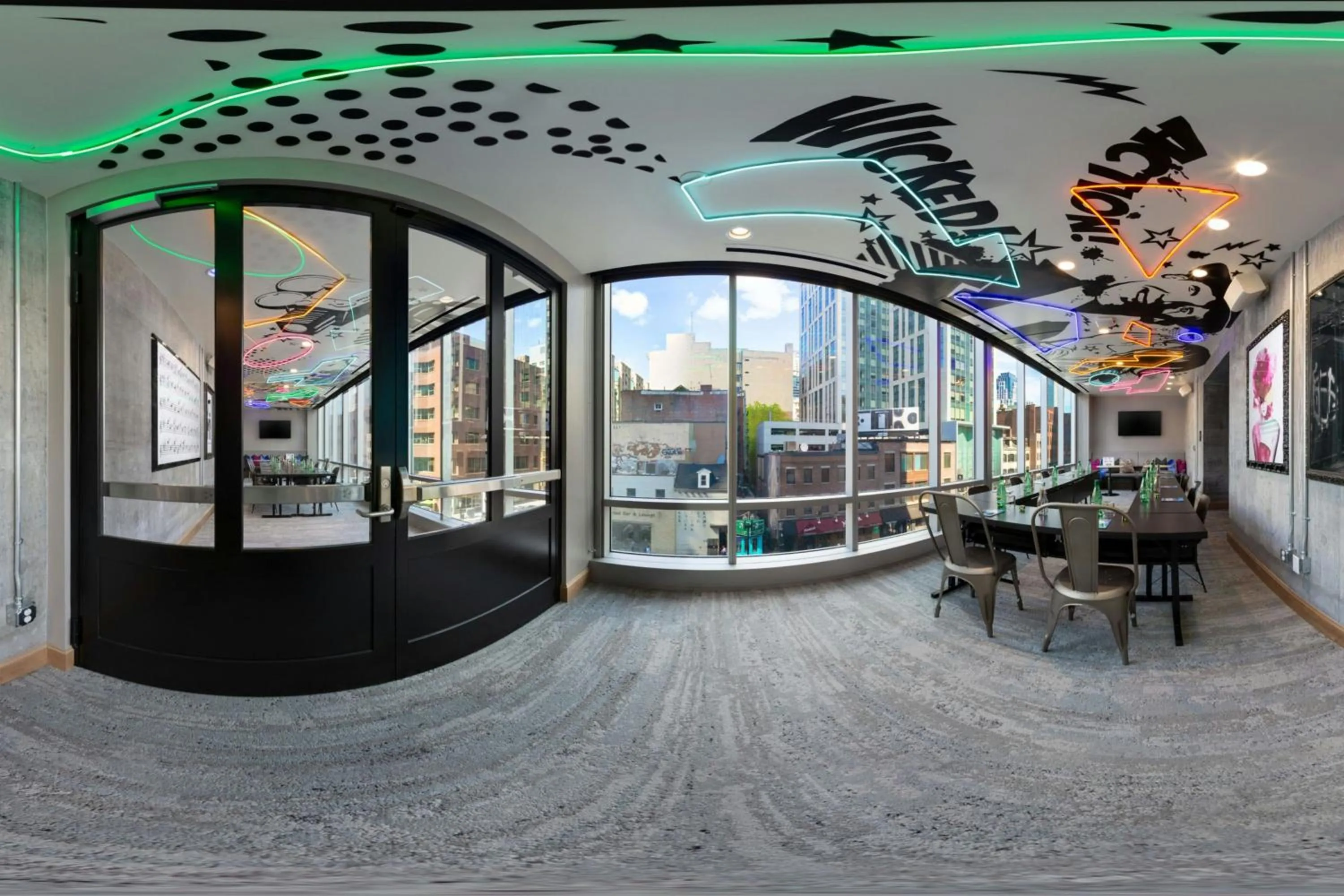 Meeting/conference room in Moxy Boston Downtown