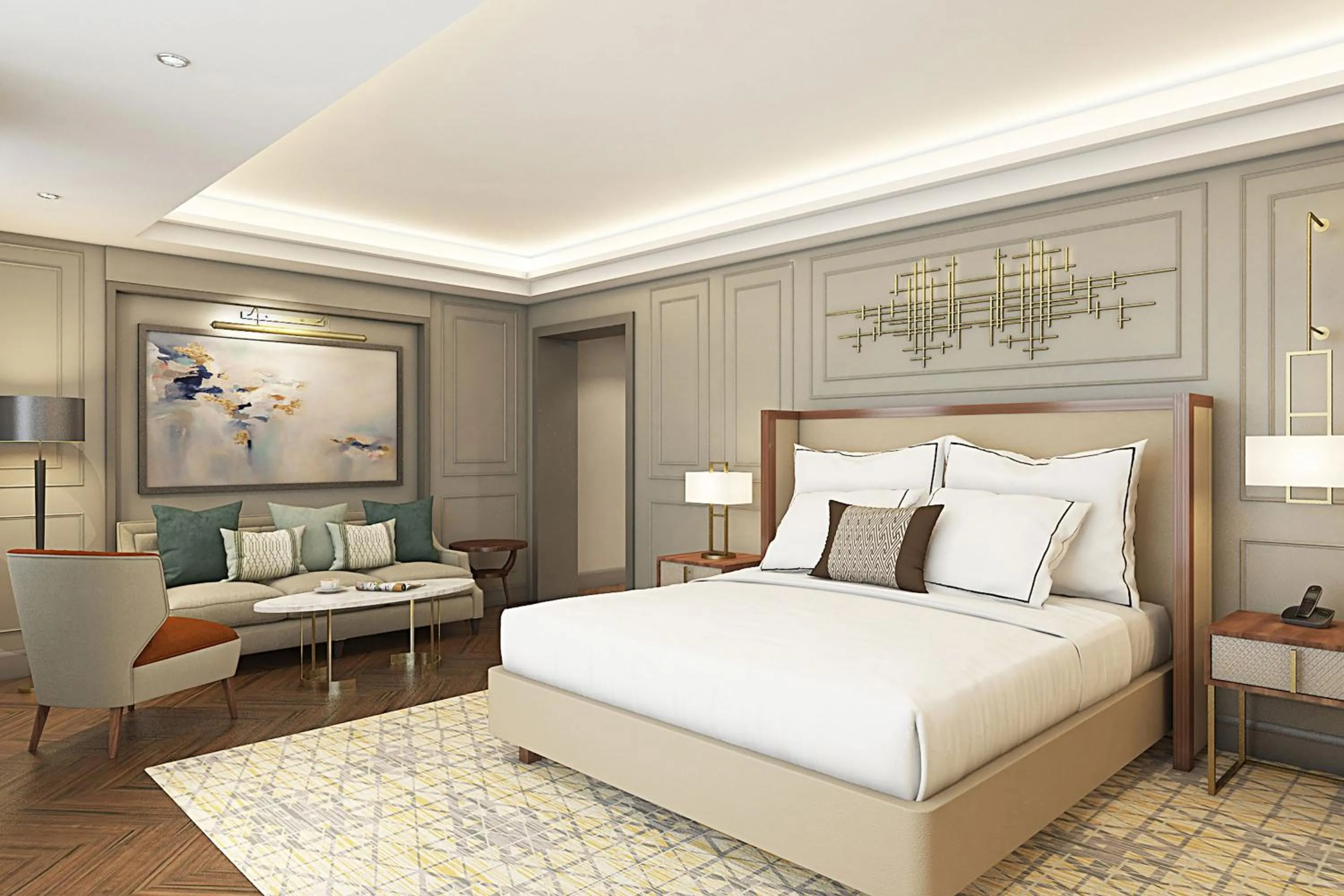 Photo of the whole room, Bed in Sheraton Bishkek