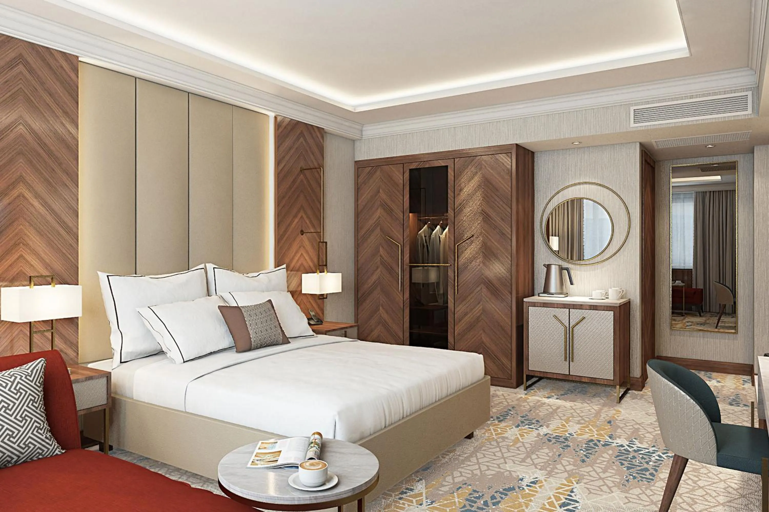 Photo of the whole room, Bed in Sheraton Bishkek