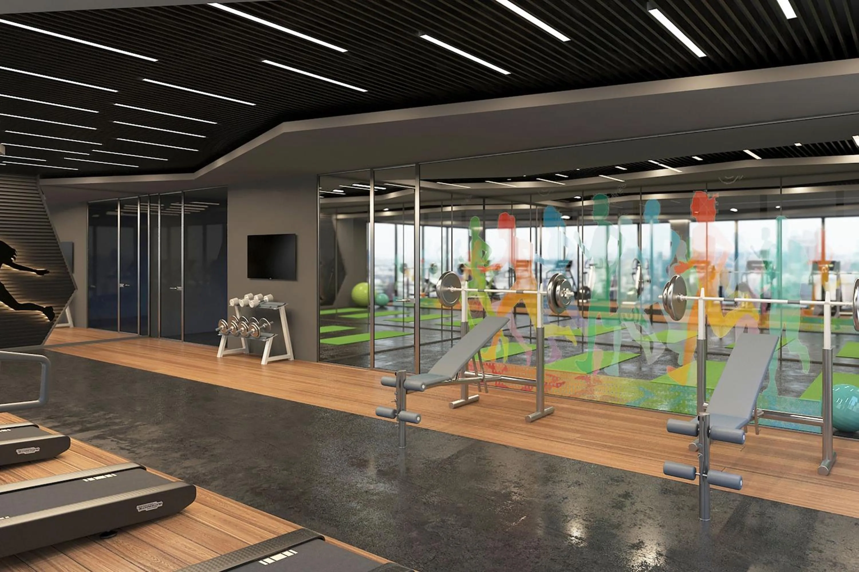 Fitness centre/facilities in Sheraton Bishkek
