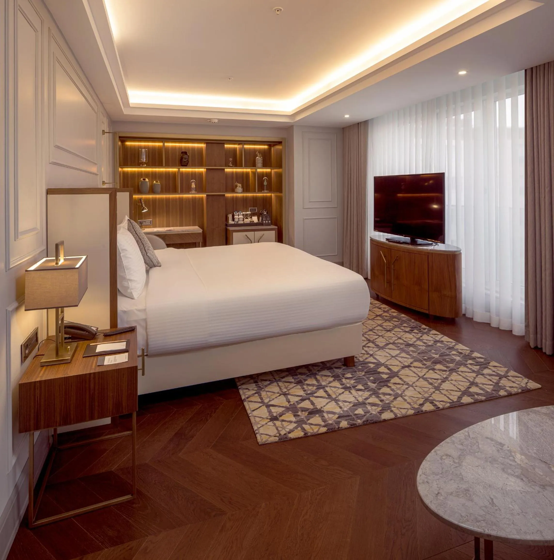 Bedroom, Bed in Sheraton Bishkek