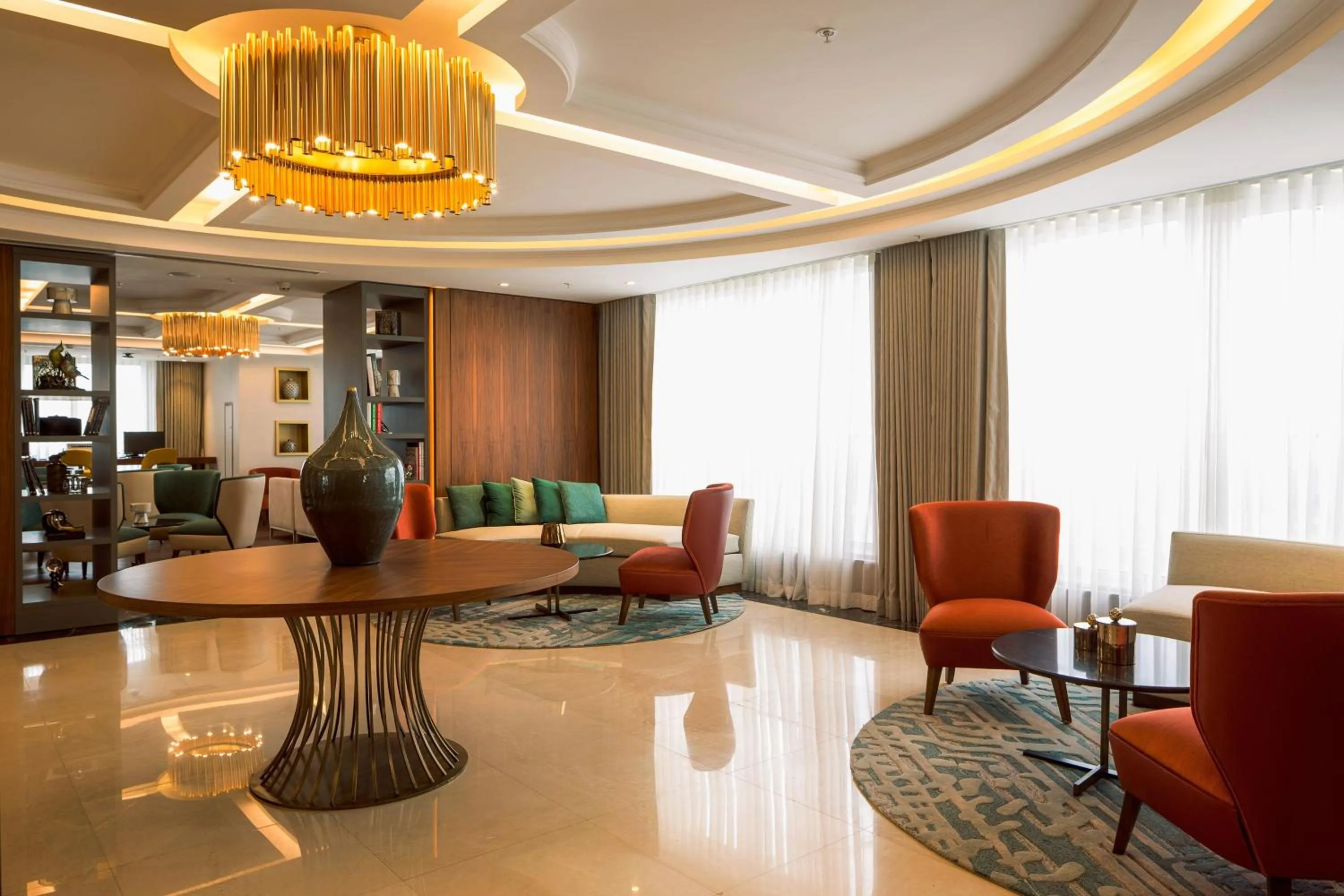 Lounge or bar in Sheraton Bishkek