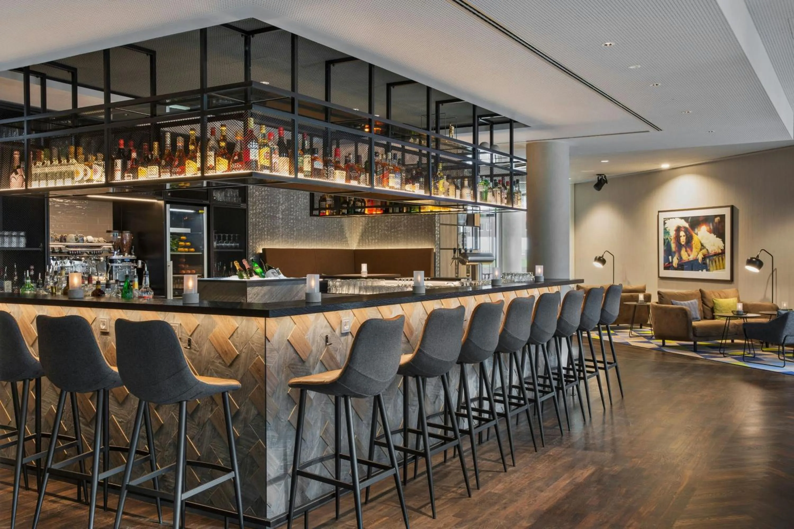 Lounge or bar in Courtyard by Marriott Hamburg City