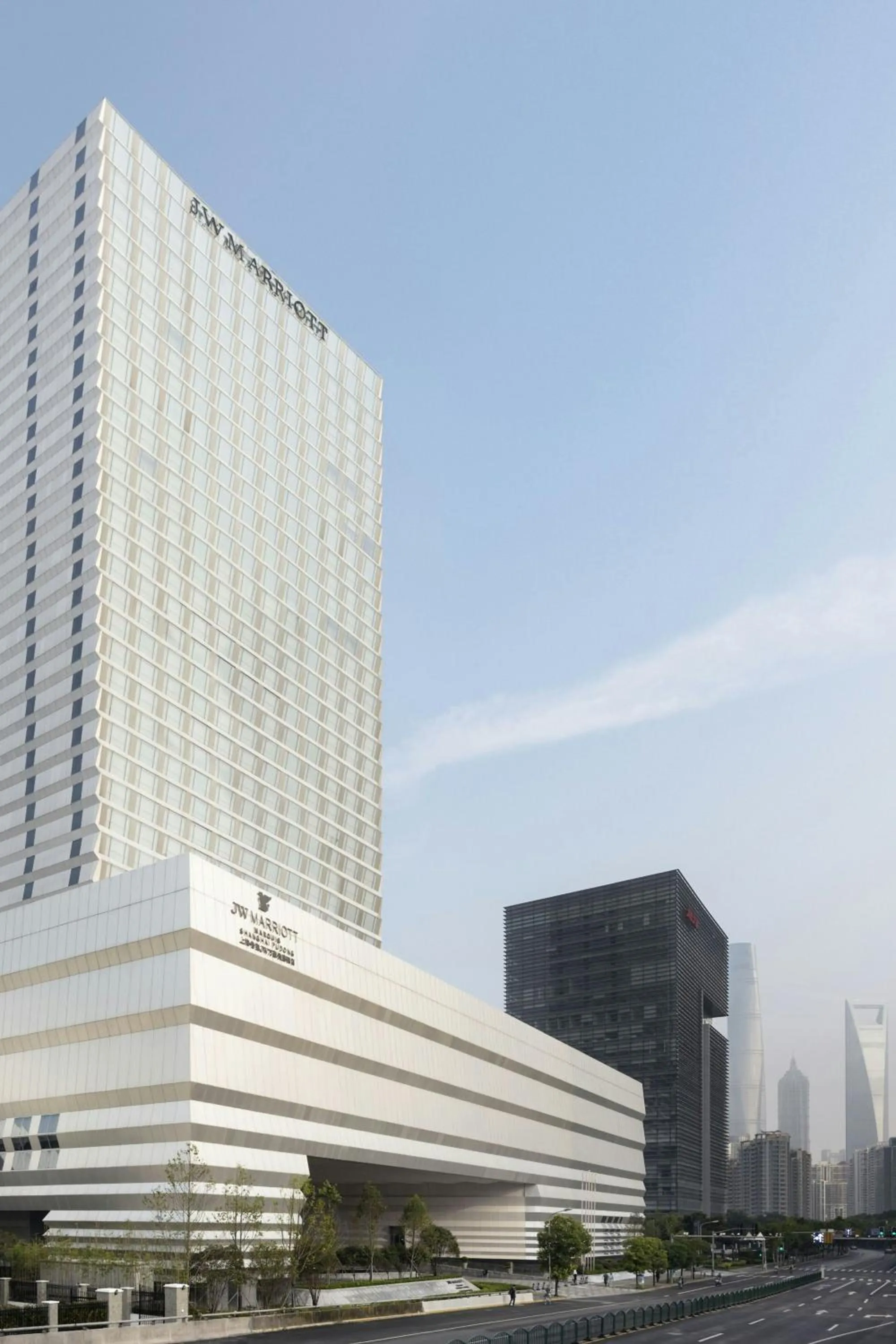 Property building in JW Marriott Marquis Hotel Shanghai Pudong