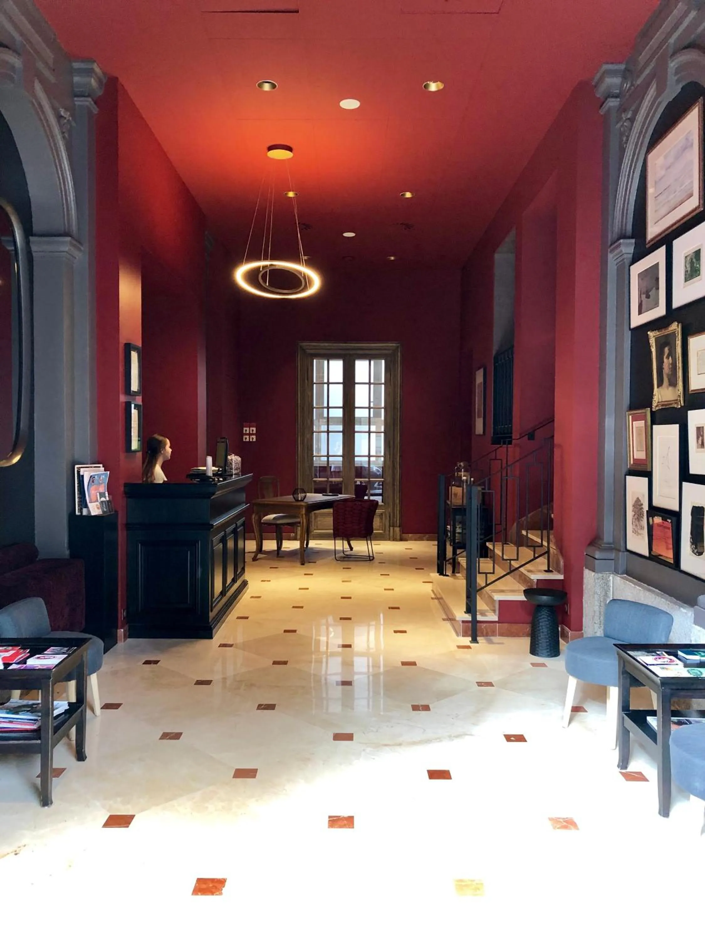 Lobby or reception in Mercure Rennes Centre Place Bretagne