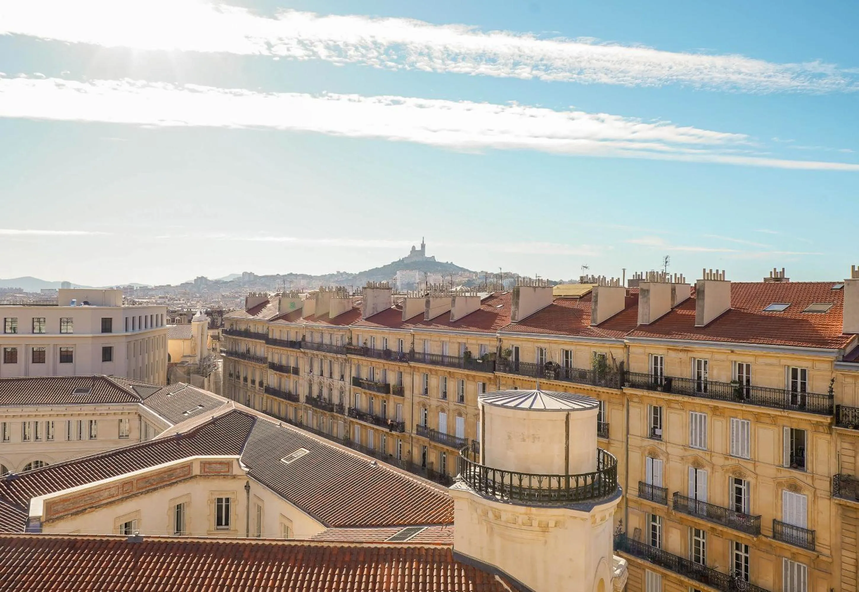 City view in B&B HOTEL Marseille Centre Vieux Port