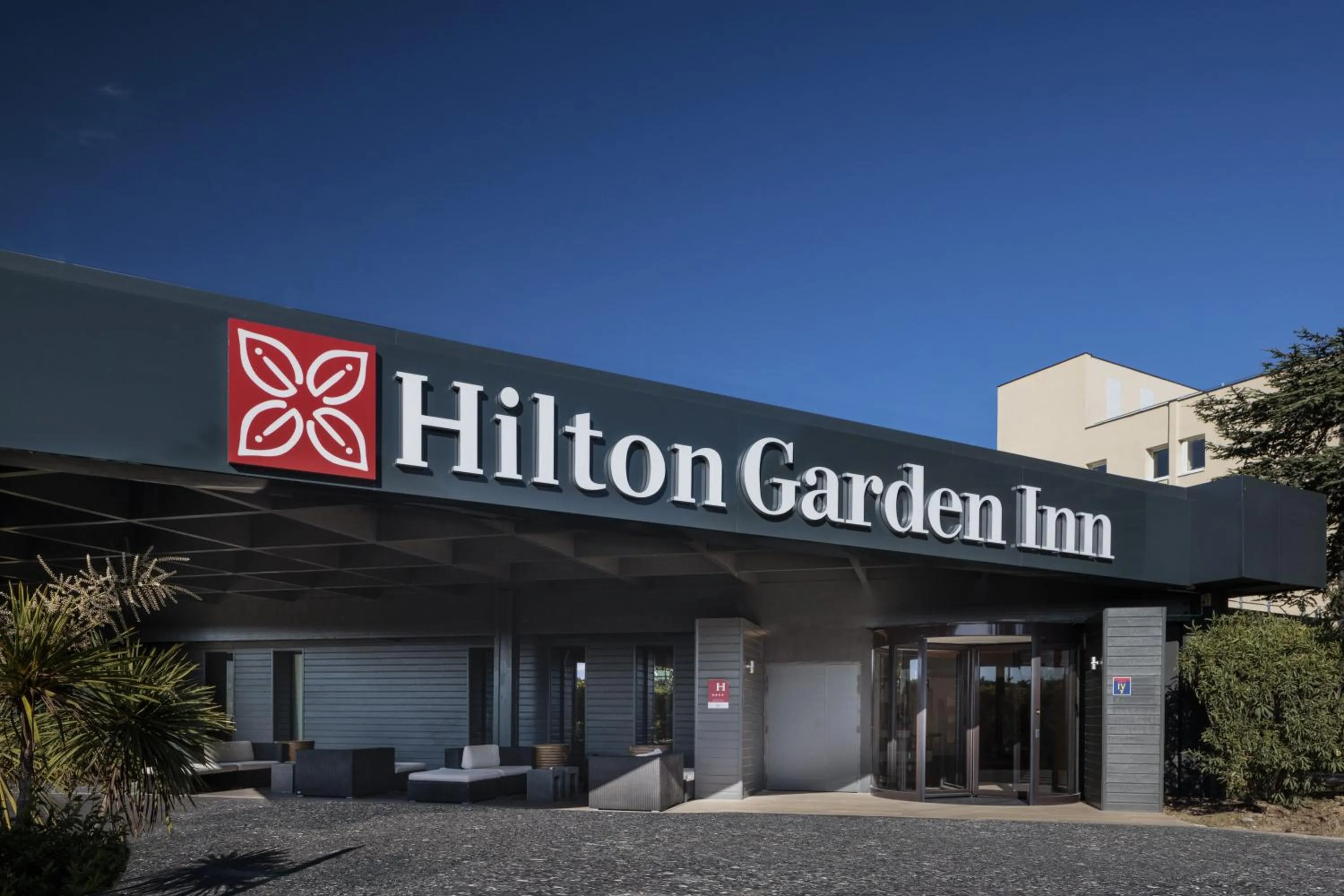 Property building in Hilton Garden Inn Marseille Provence Airport
