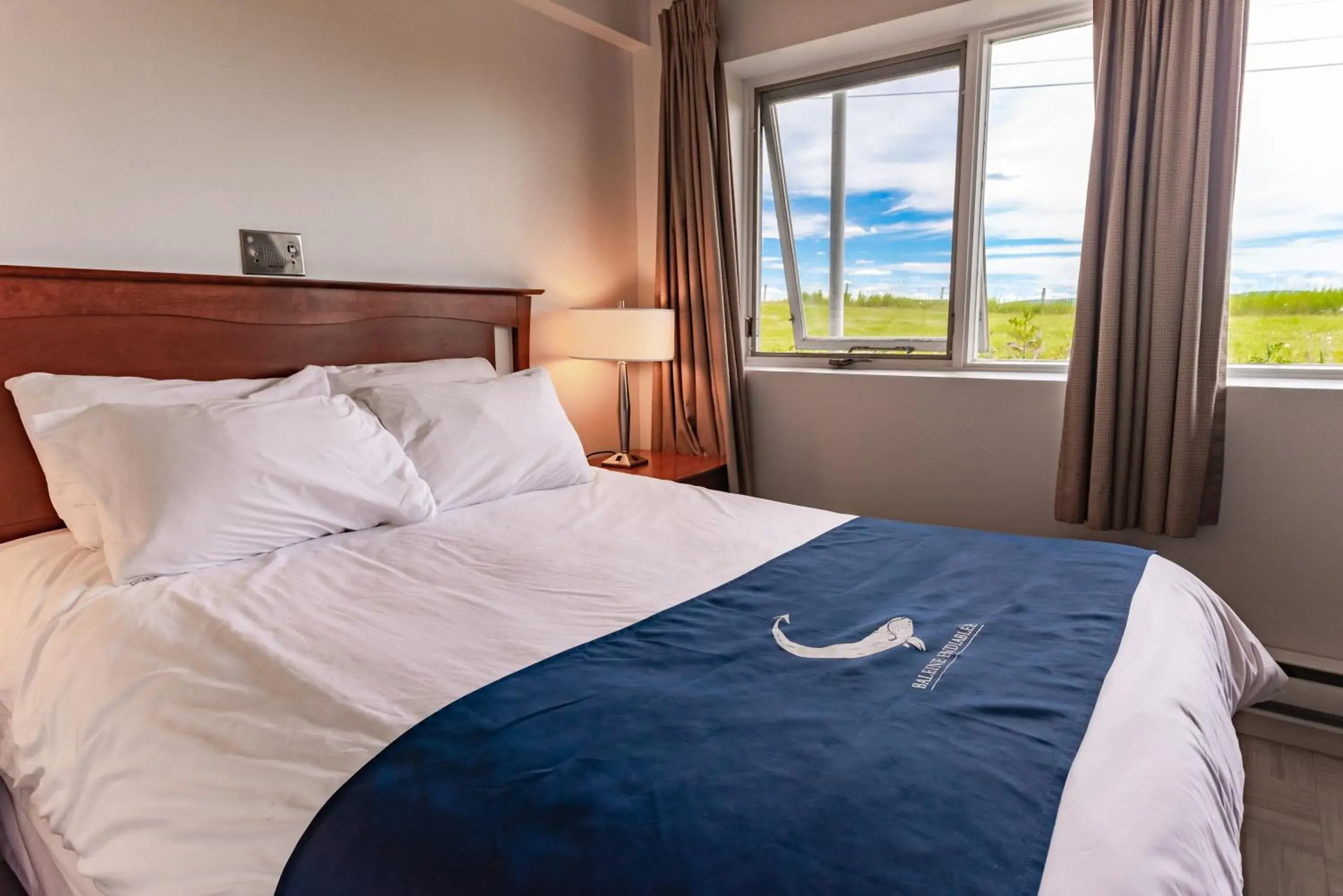 Double Room in La Baleine Endiablée Microbrasserie Double Room in La Baleine Endiablée Microbrasserie