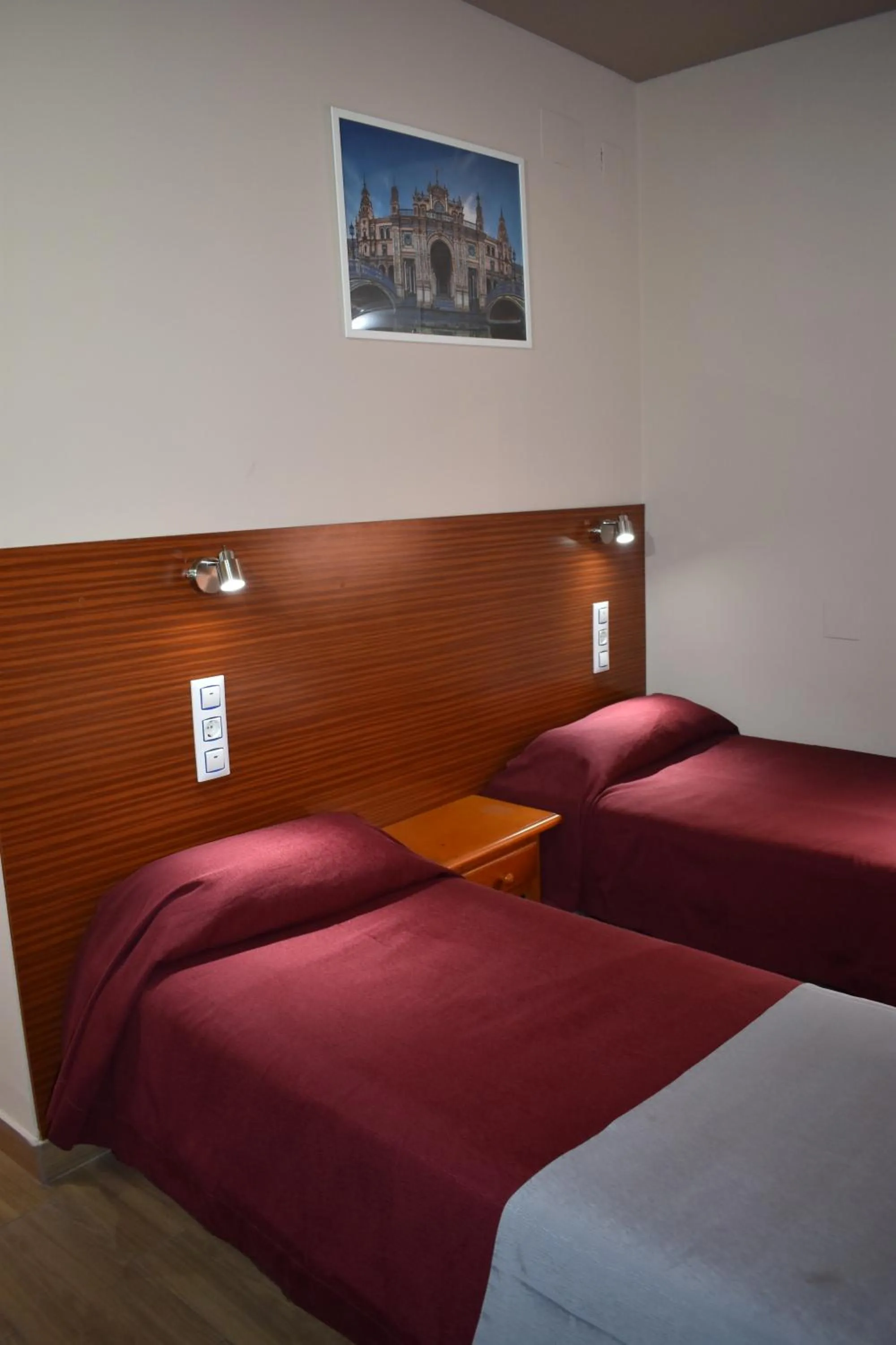 Bed in Hostal Alamare