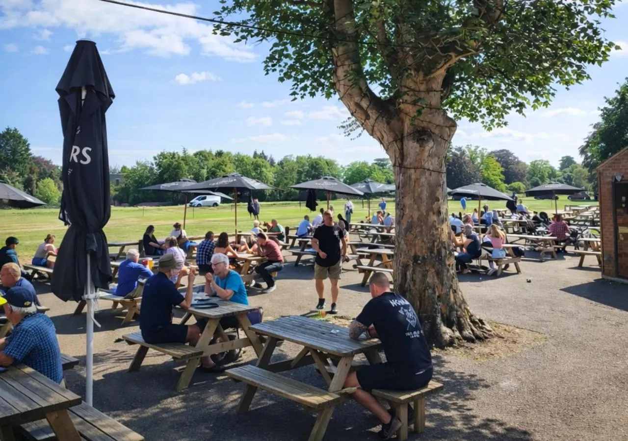 Garden in The Bell Inn