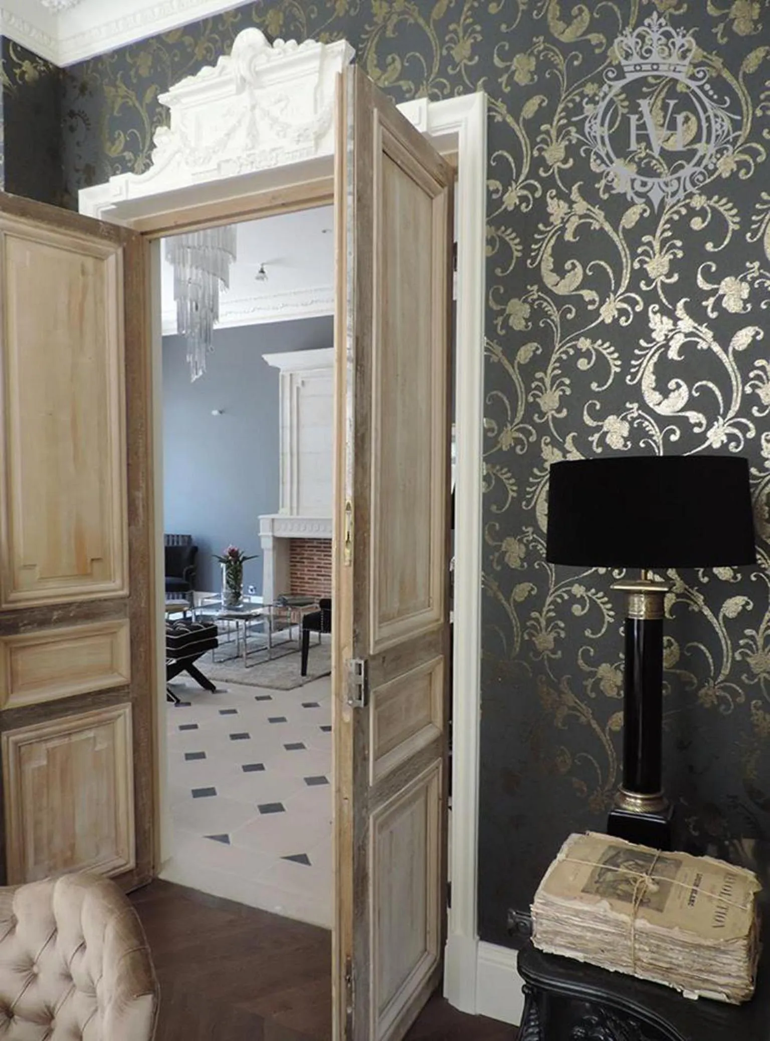 Decorative detail in Hotel Vendome - BW Signature Collection