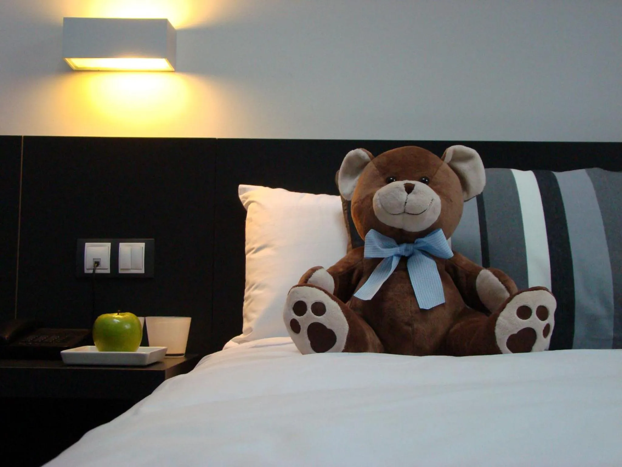 Bed in Hotel Forum Evolución