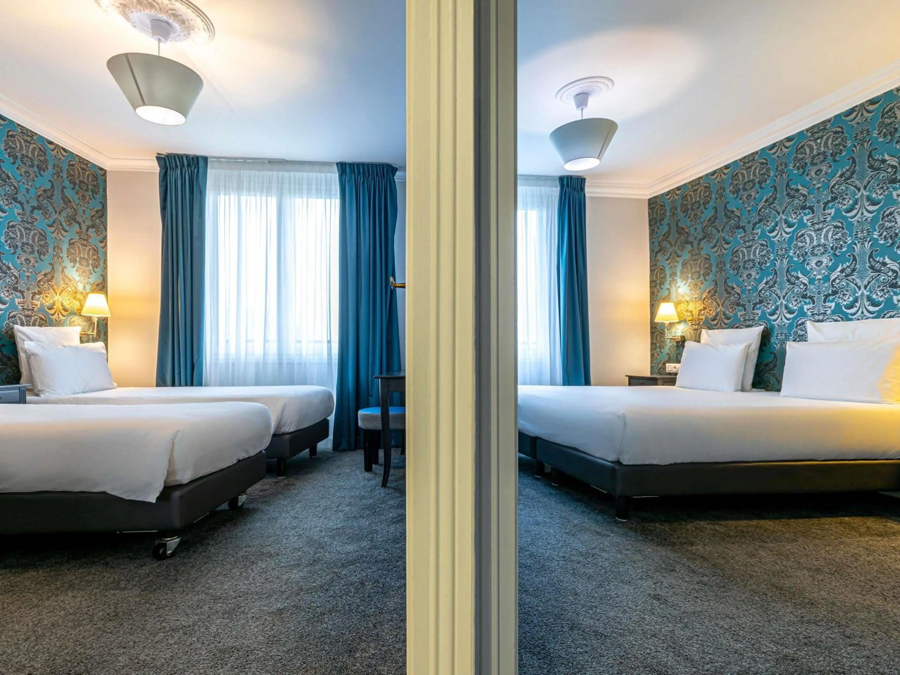 Bedroom, Bed in Mercure Paris Saint Cloud Hippodrome