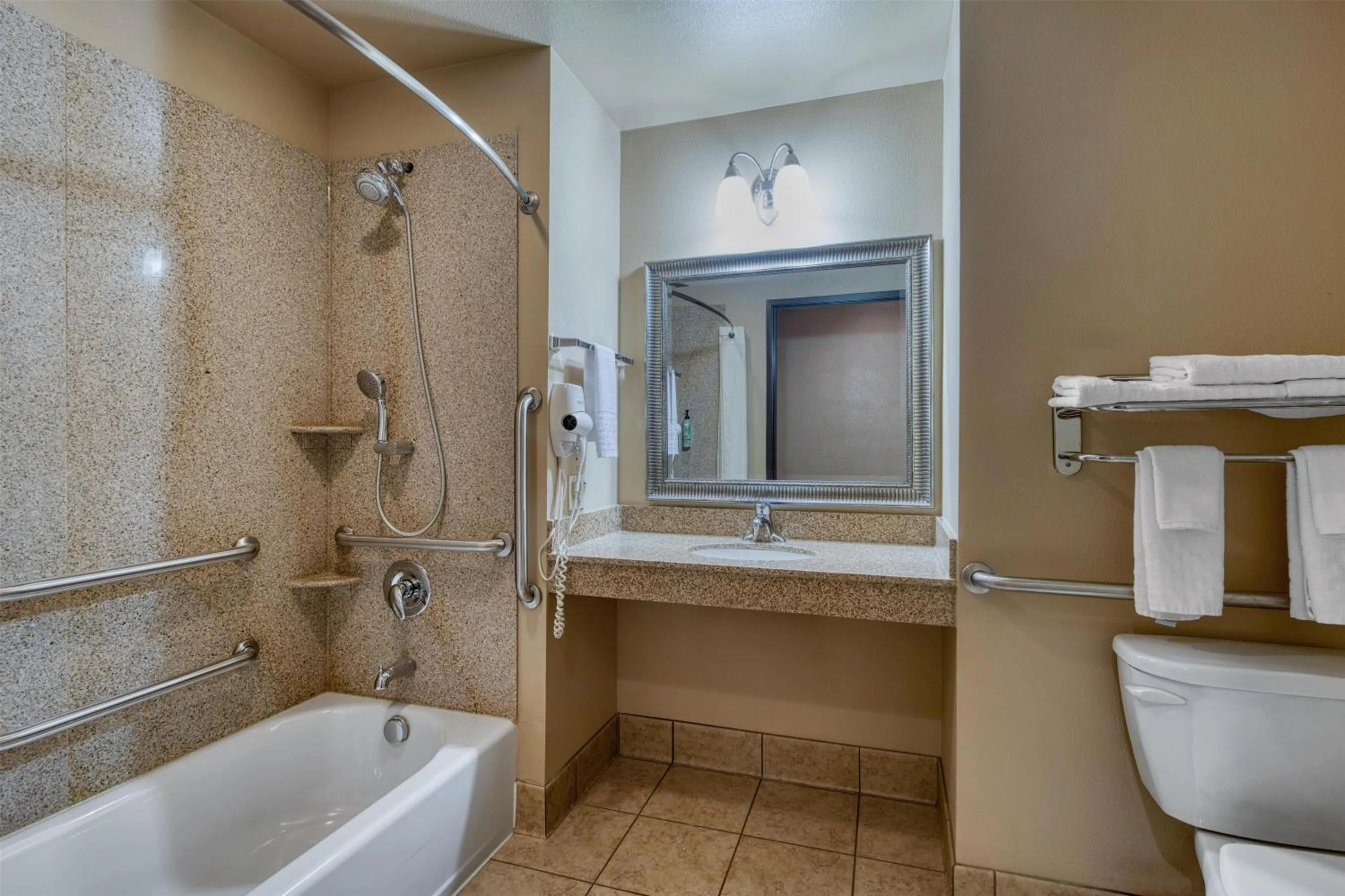 Bathroom in Best Western Shelby Inn & Suites