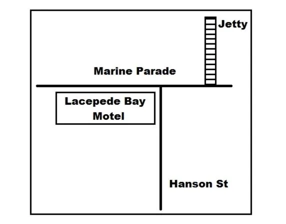 Location in Lacepede Bay Motel