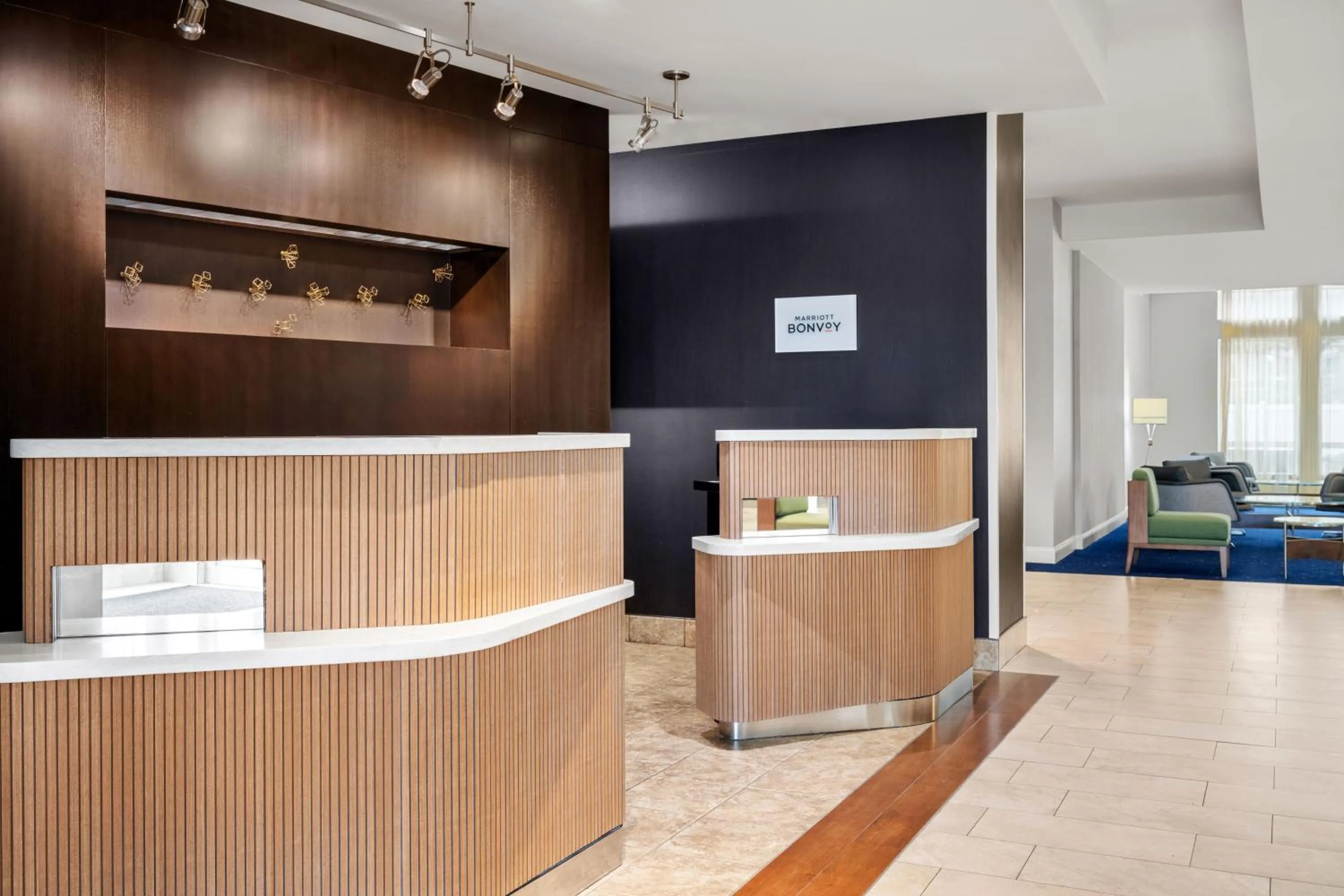 Lobby or reception in Courtyard by Marriott Evansville East